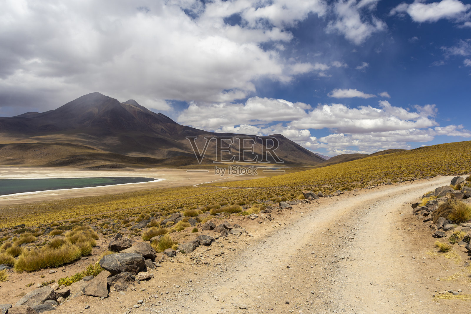 智利的阿塔卡马沙漠照片摄影图片