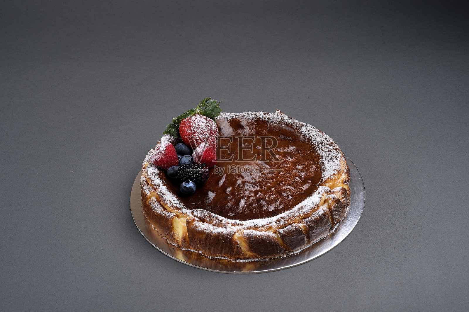 卡塔尔爵士咖啡馆的蛋糕照片摄影图片