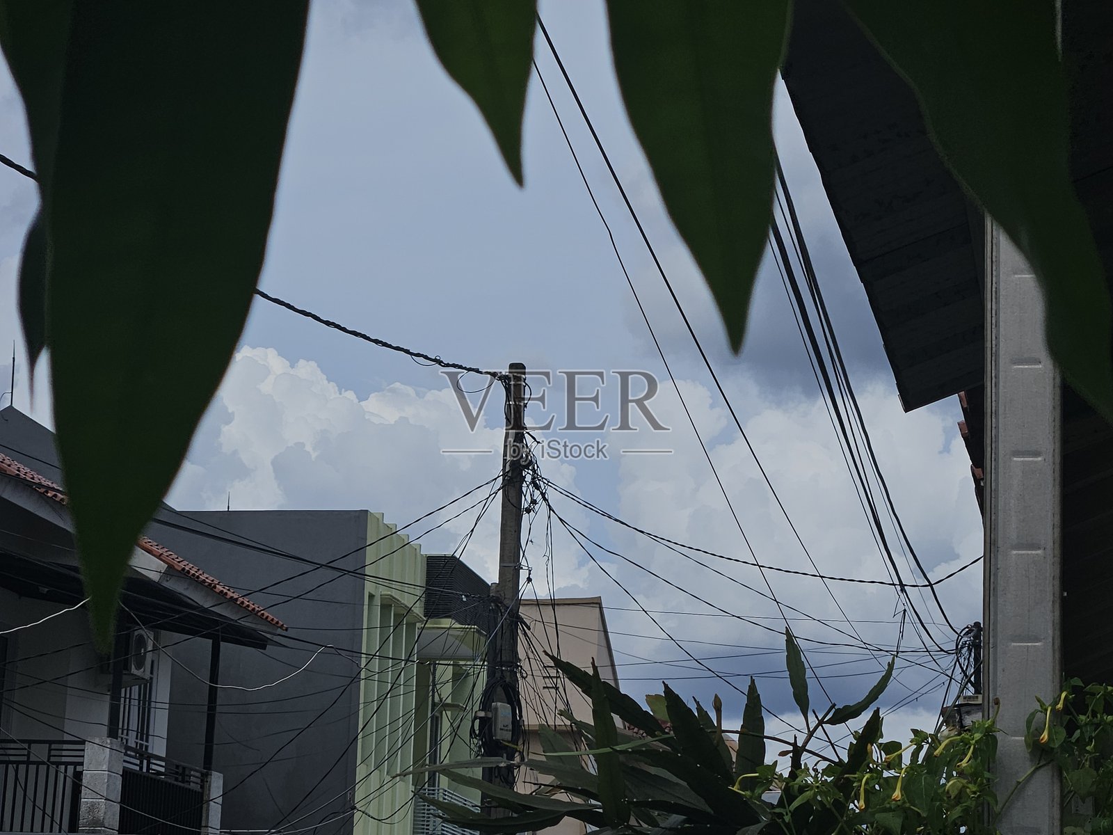 哥伦布的云彩照片摄影图片