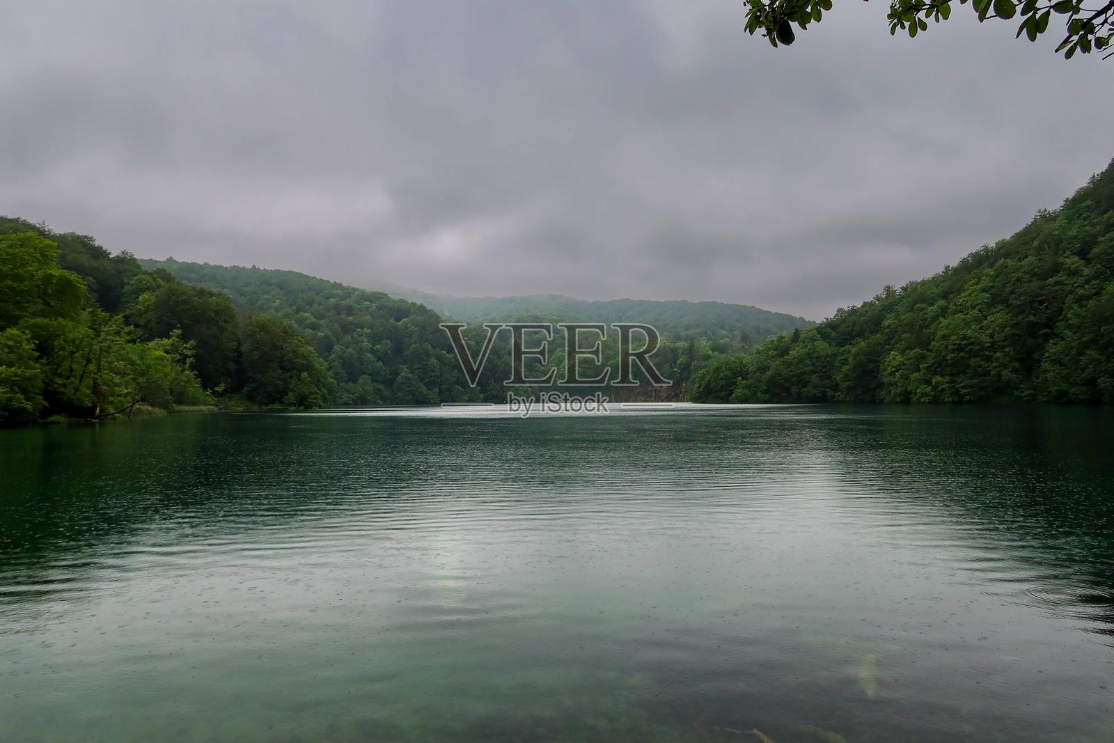 克罗地亚普利特维采湖国家公园照片摄影图片