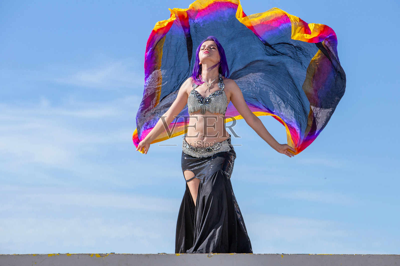 肚皮舞者照片摄影图片