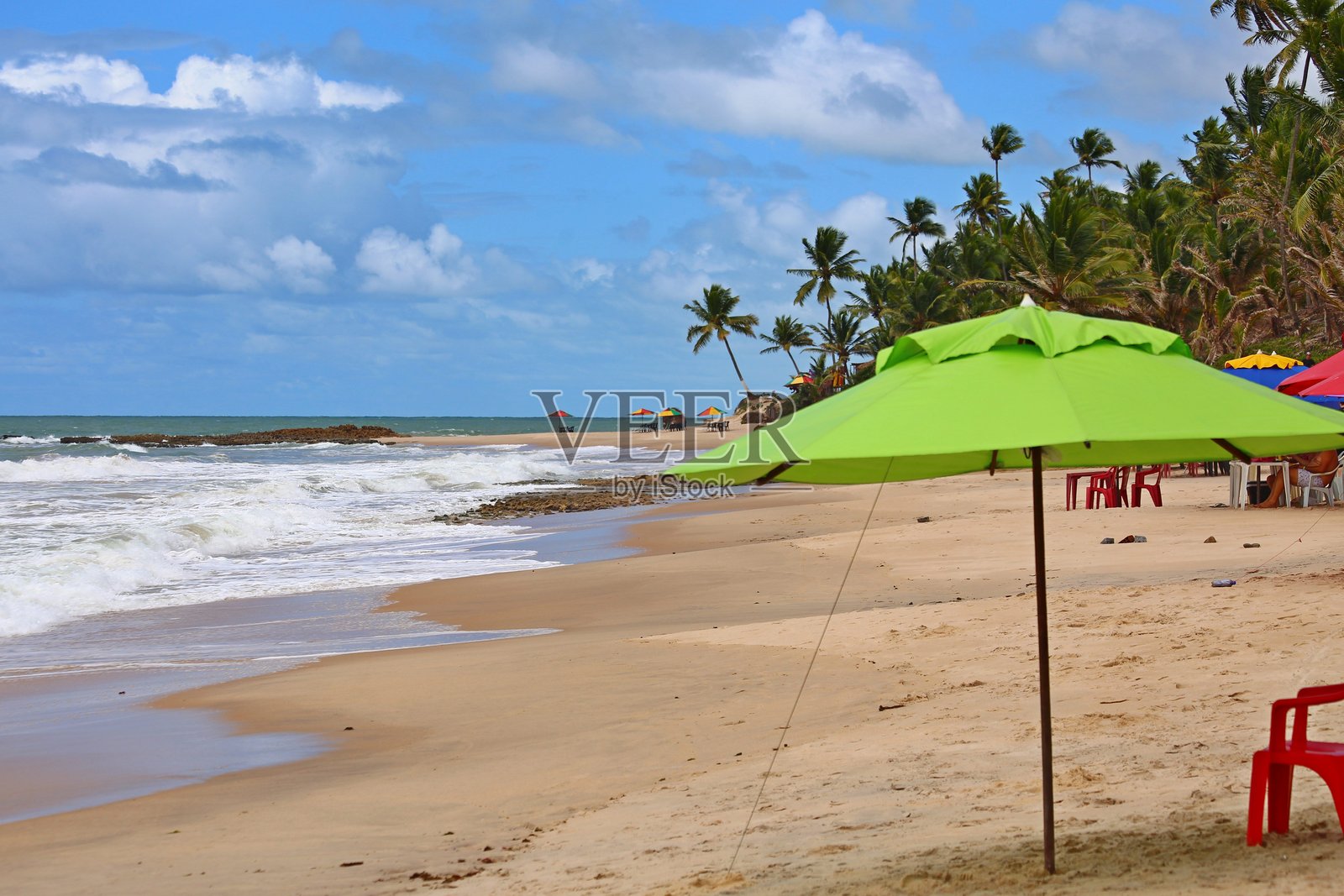 旅游胜地，科凯罗斯海滩，巴西，若昂佩索阿照片摄影图片