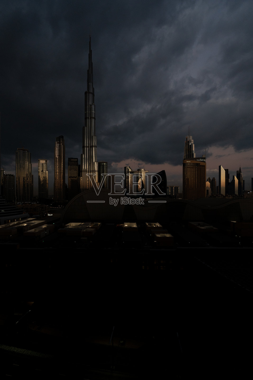 迪拜的冬天照片摄影图片