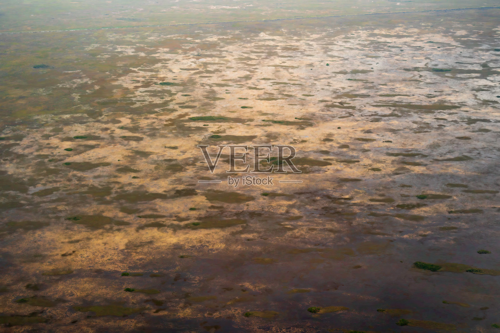 佛罗里达州埃弗格雷德斯国家公园的鸟瞰图照片摄影图片