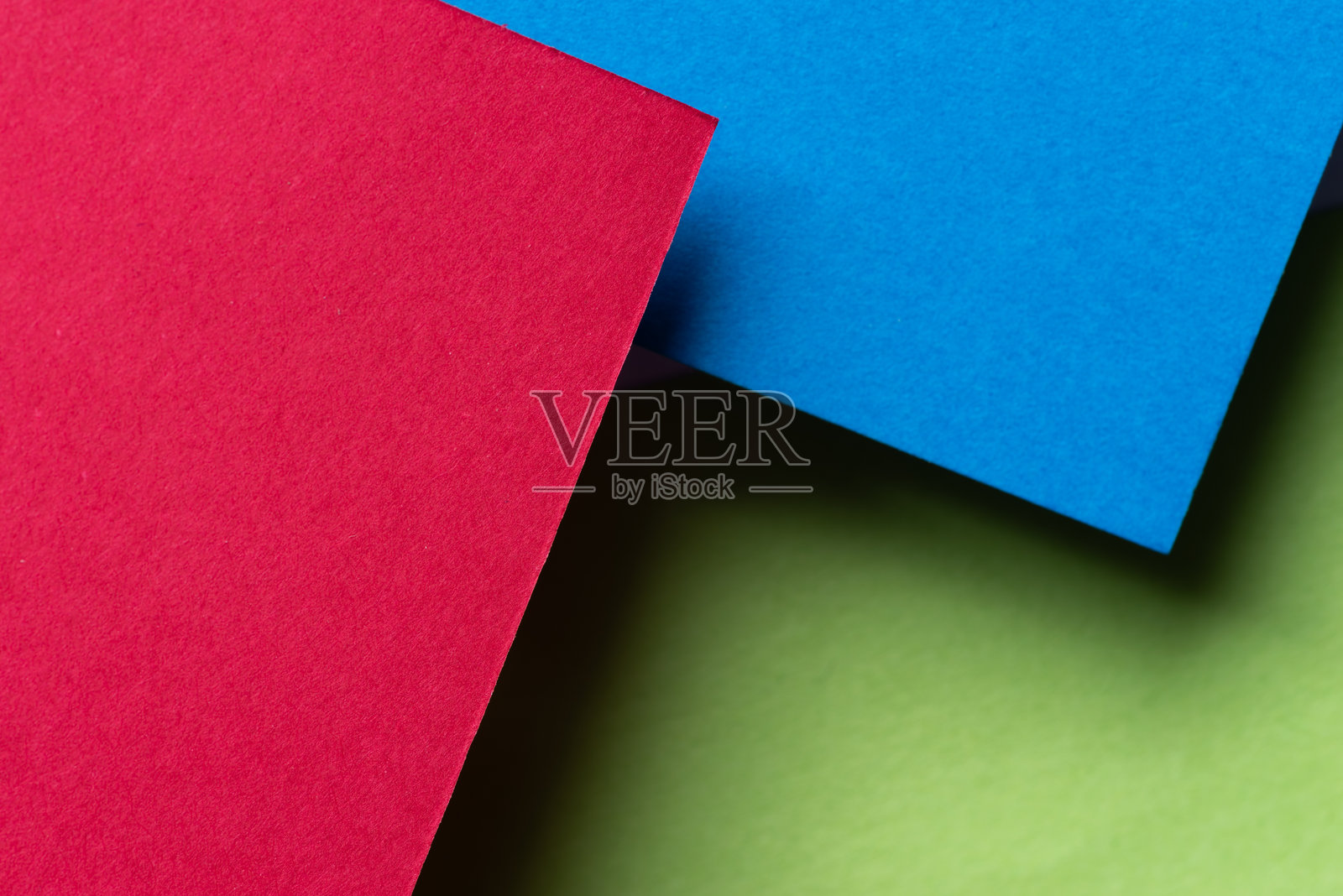 重叠的红色、蓝色和绿色背景照片摄影图片