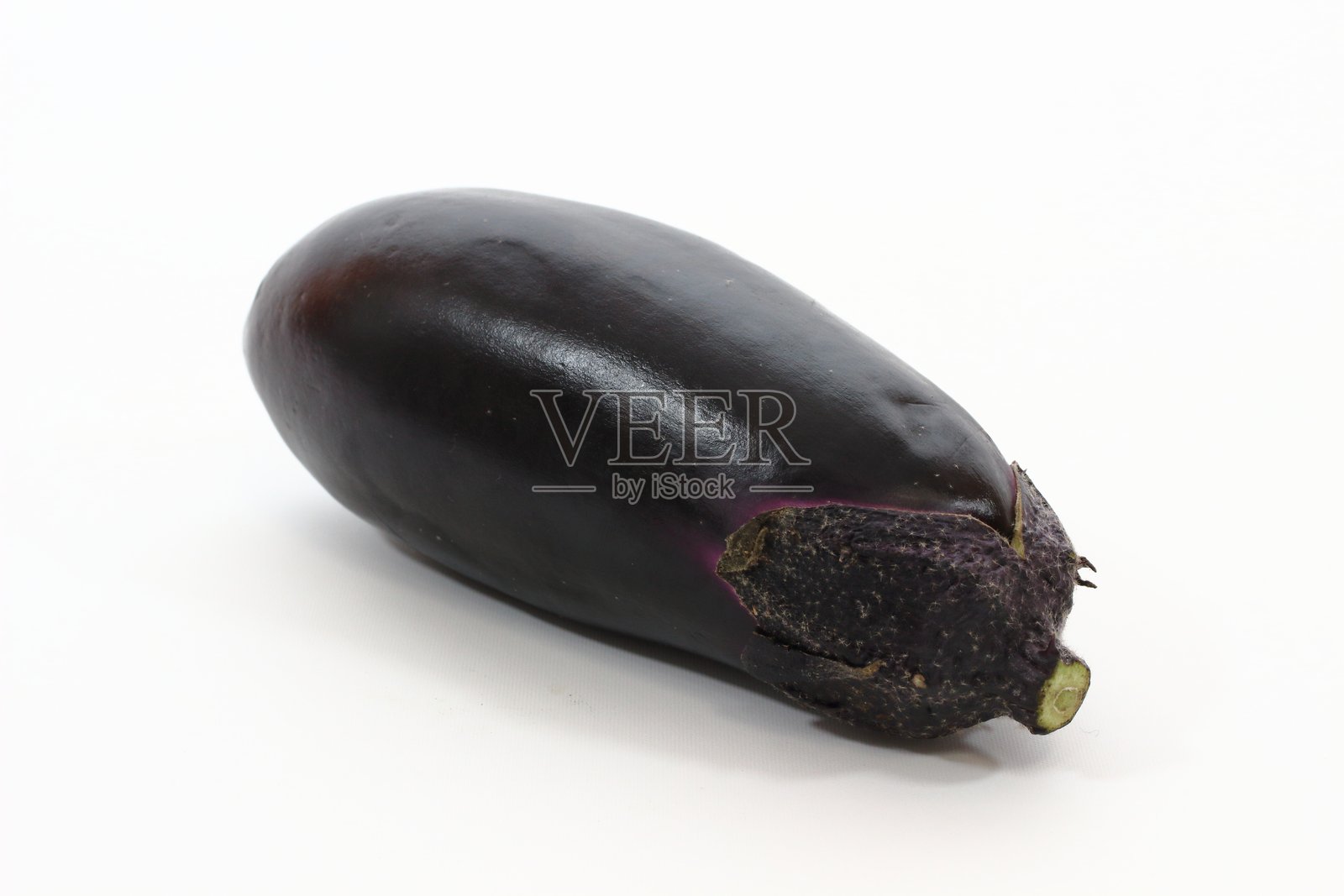 光泽紫色，茄子的宝盒照片摄影图片