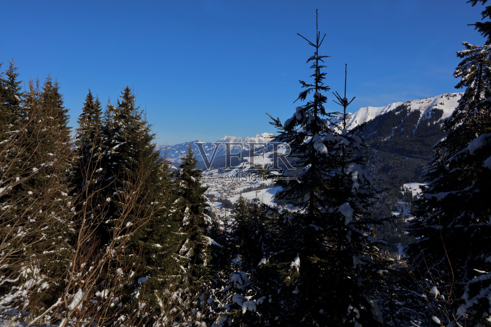 克莱因瓦尔斯特谷 - 冬季 / 克莱因瓦尔斯特谷 - 冬季照片摄影图片