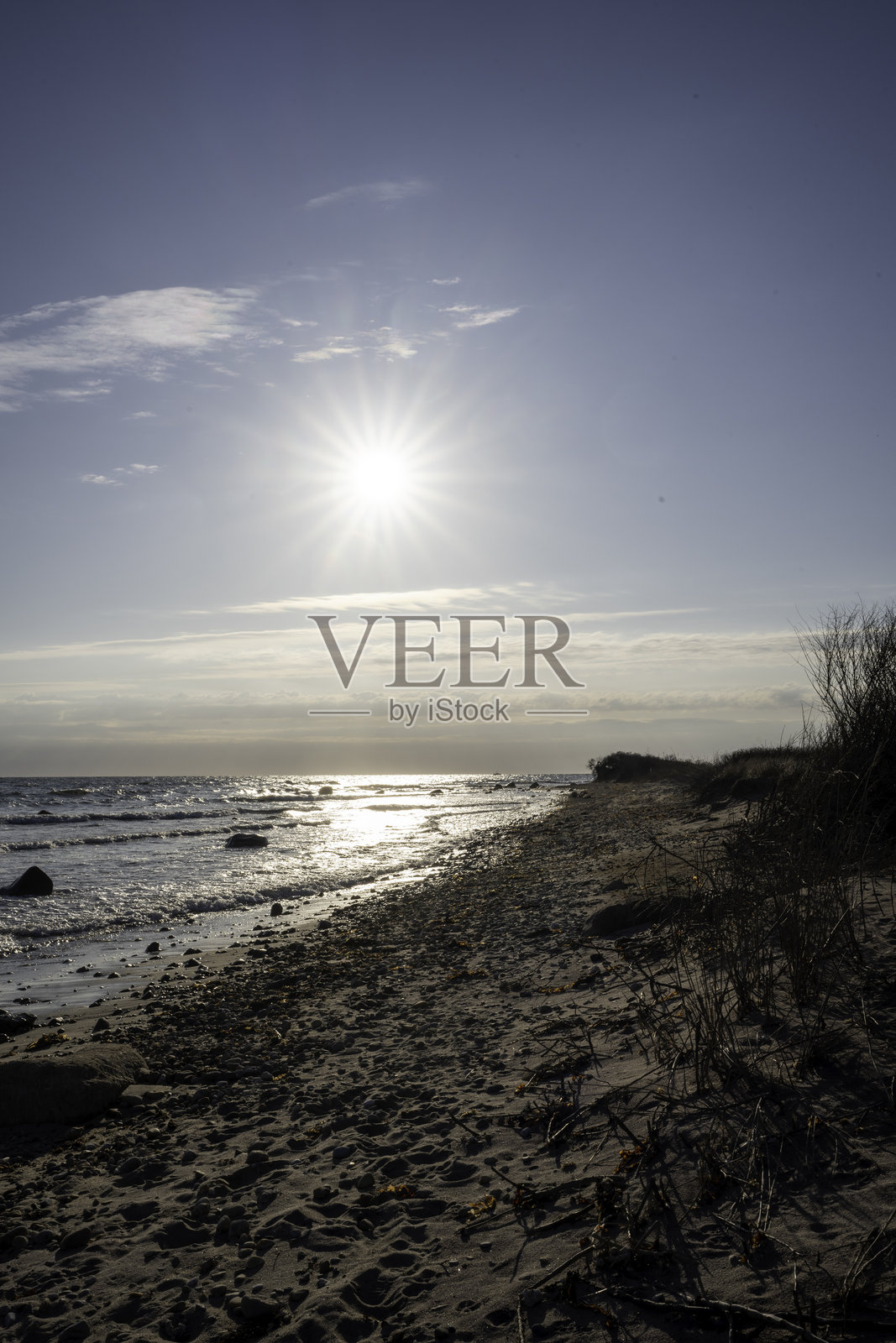 蒙托克角的阳光明媚的早晨 #1照片摄影图片