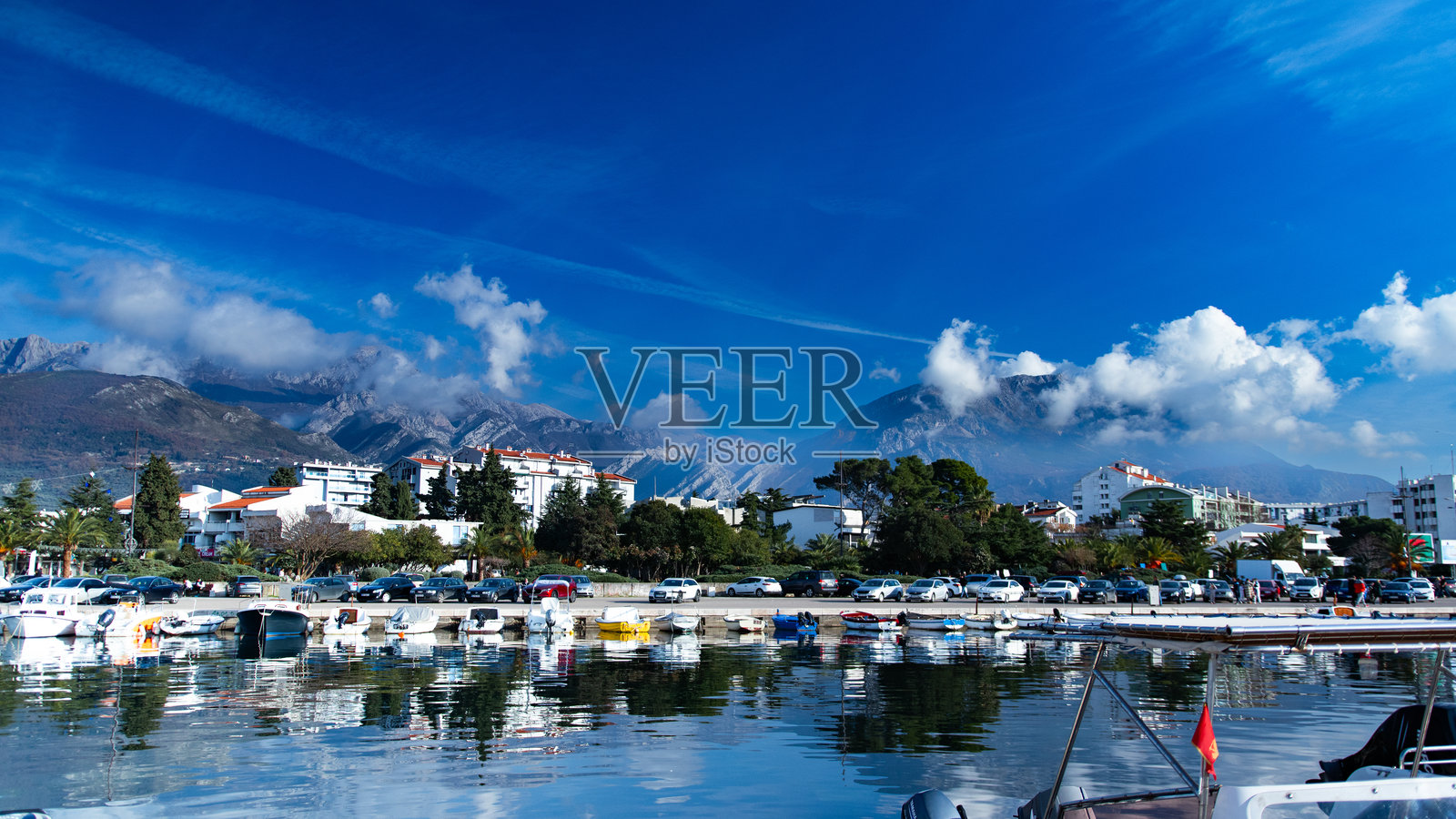 巴尔的码头宁静的景色照片摄影图片