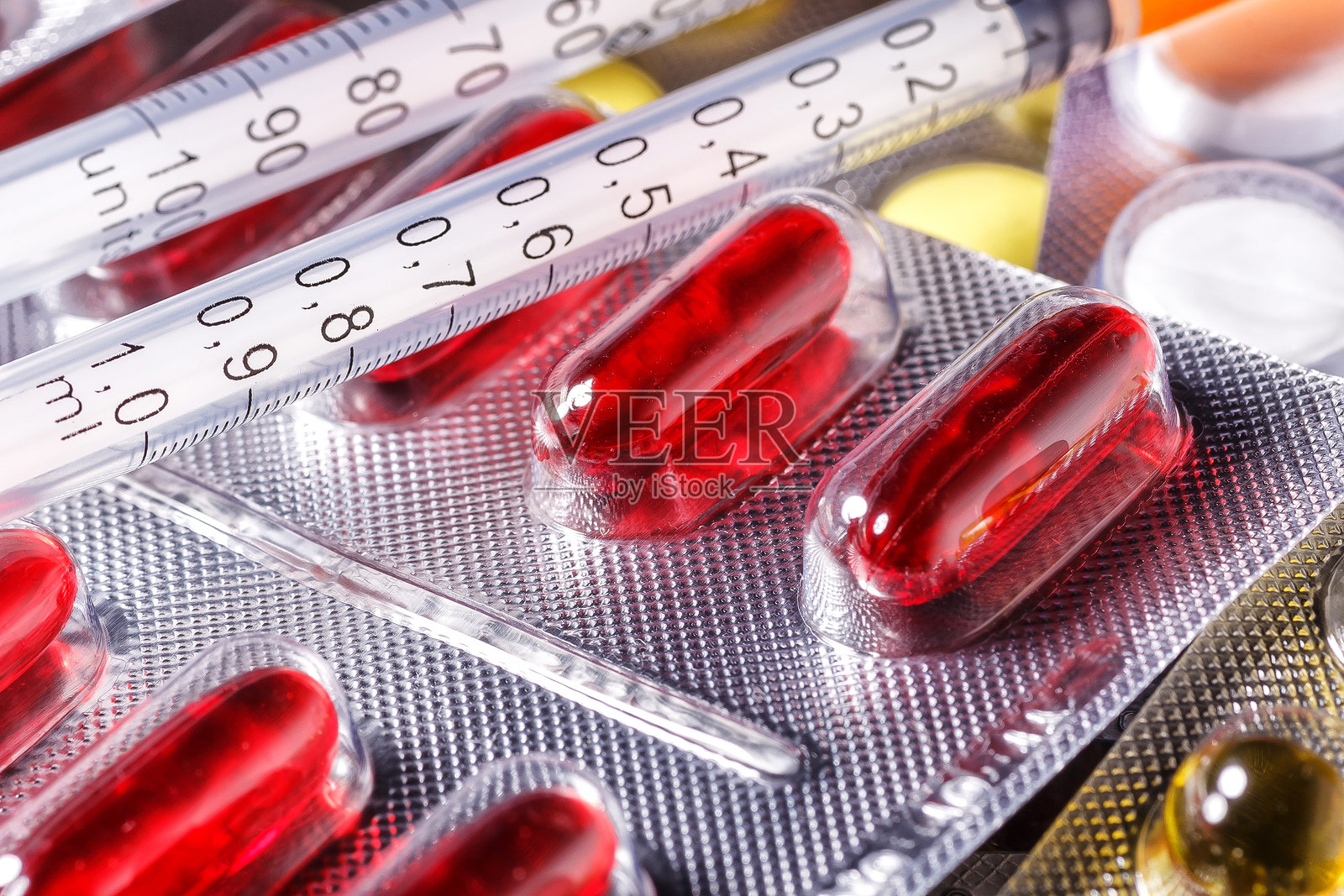 各种药物和药品照片摄影图片