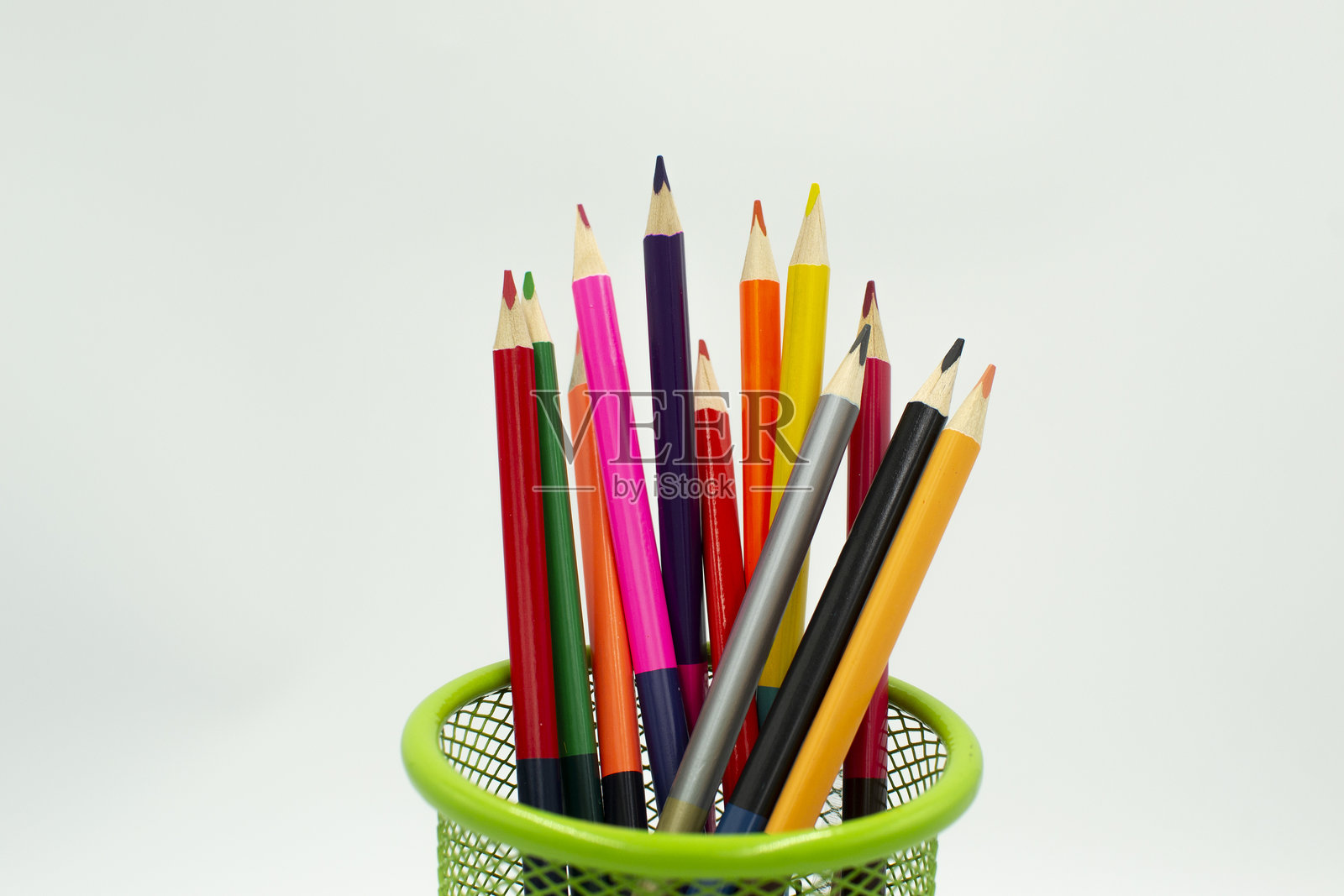 彩色铅笔照片摄影图片