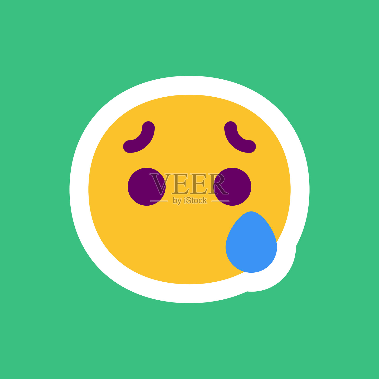 表情符号贴纸插画图片素材