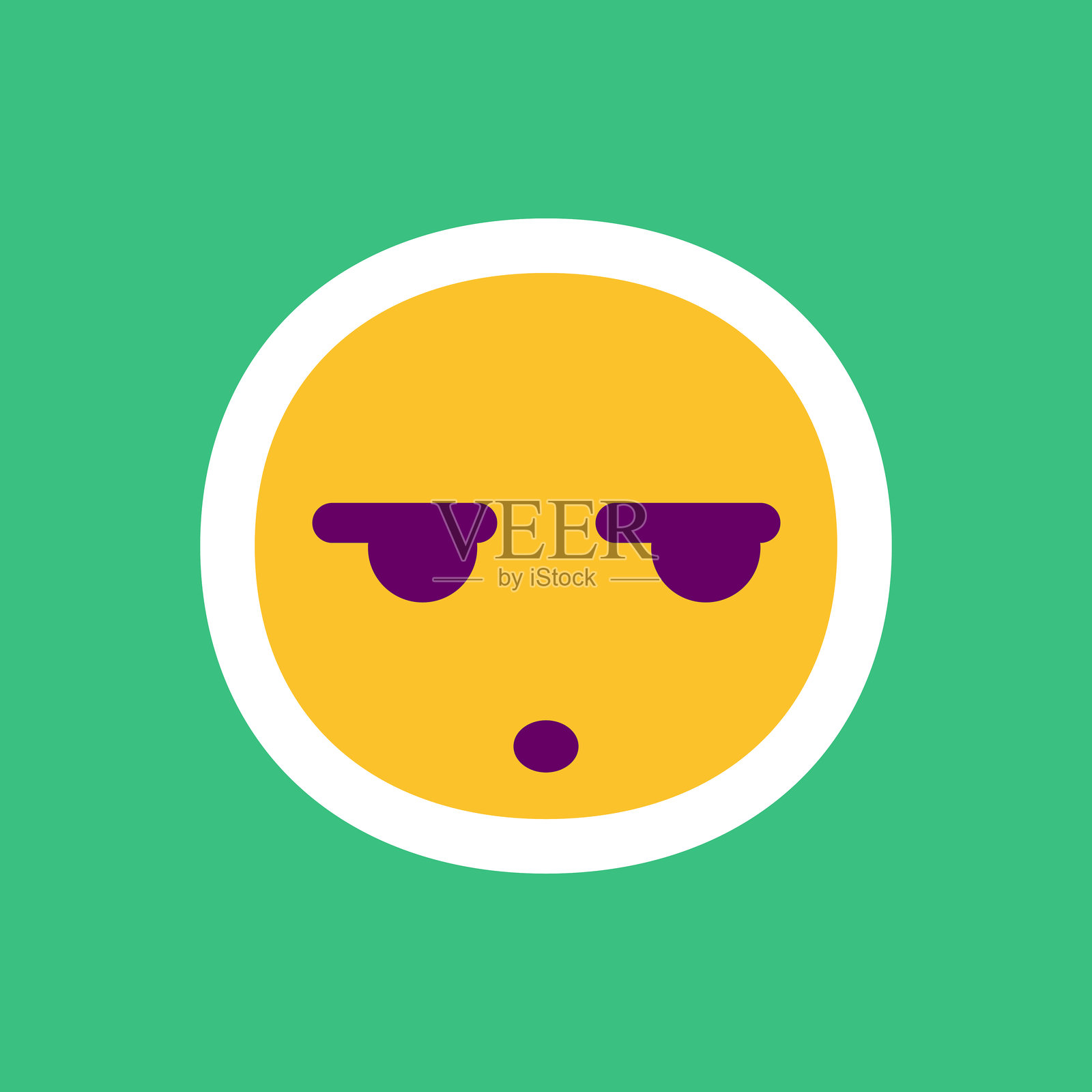 表情符号贴纸插画图片素材