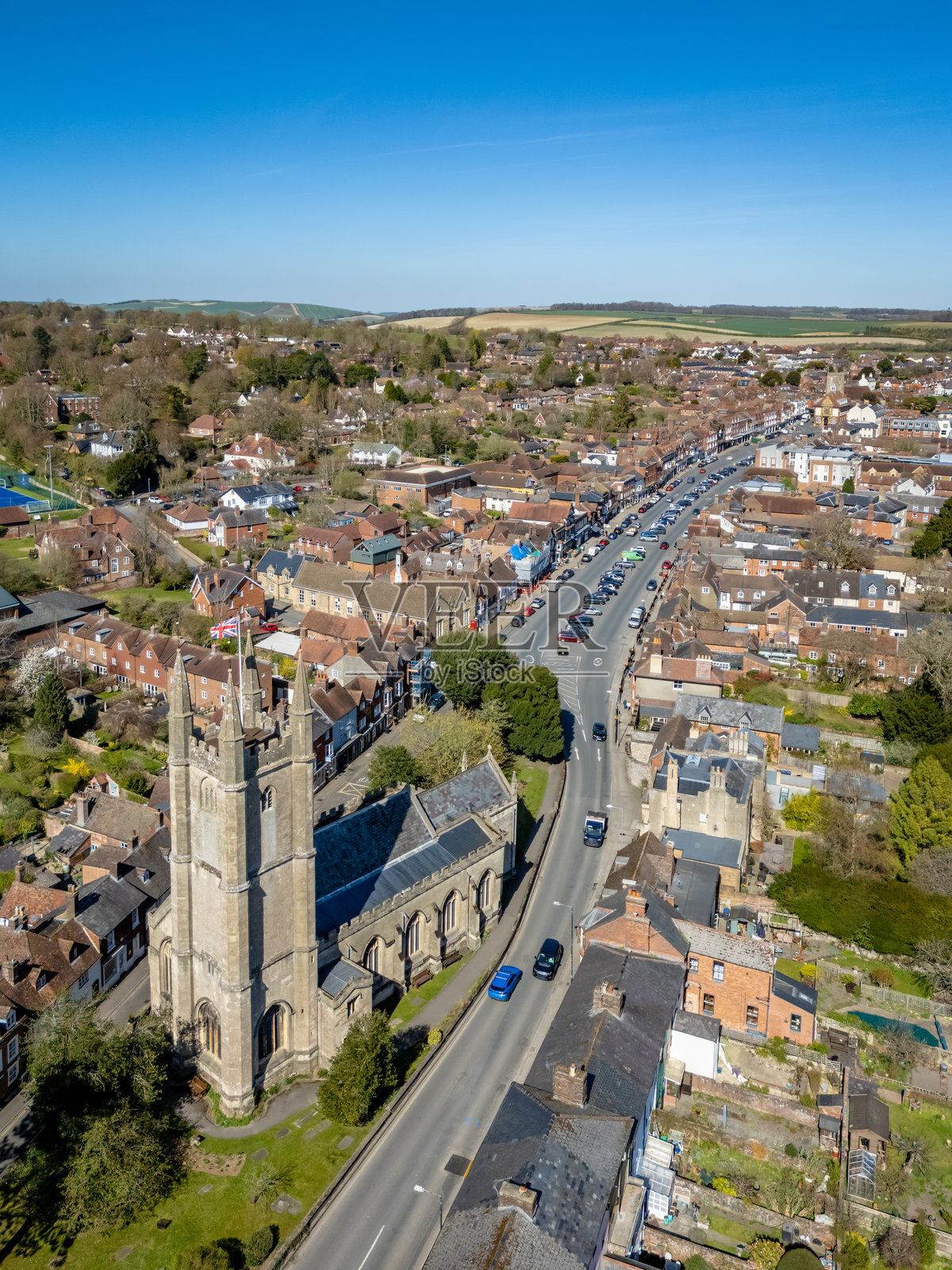 马尔堡的圣彼得教堂照片摄影图片