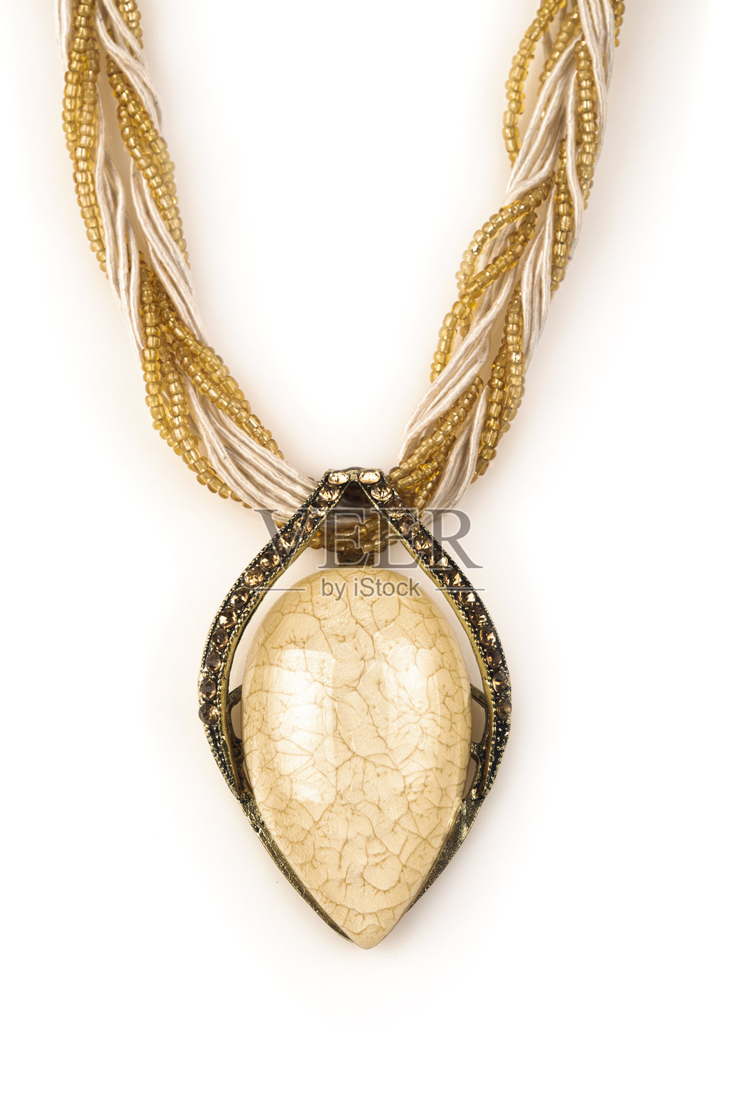 珍珠项链照片摄影图片