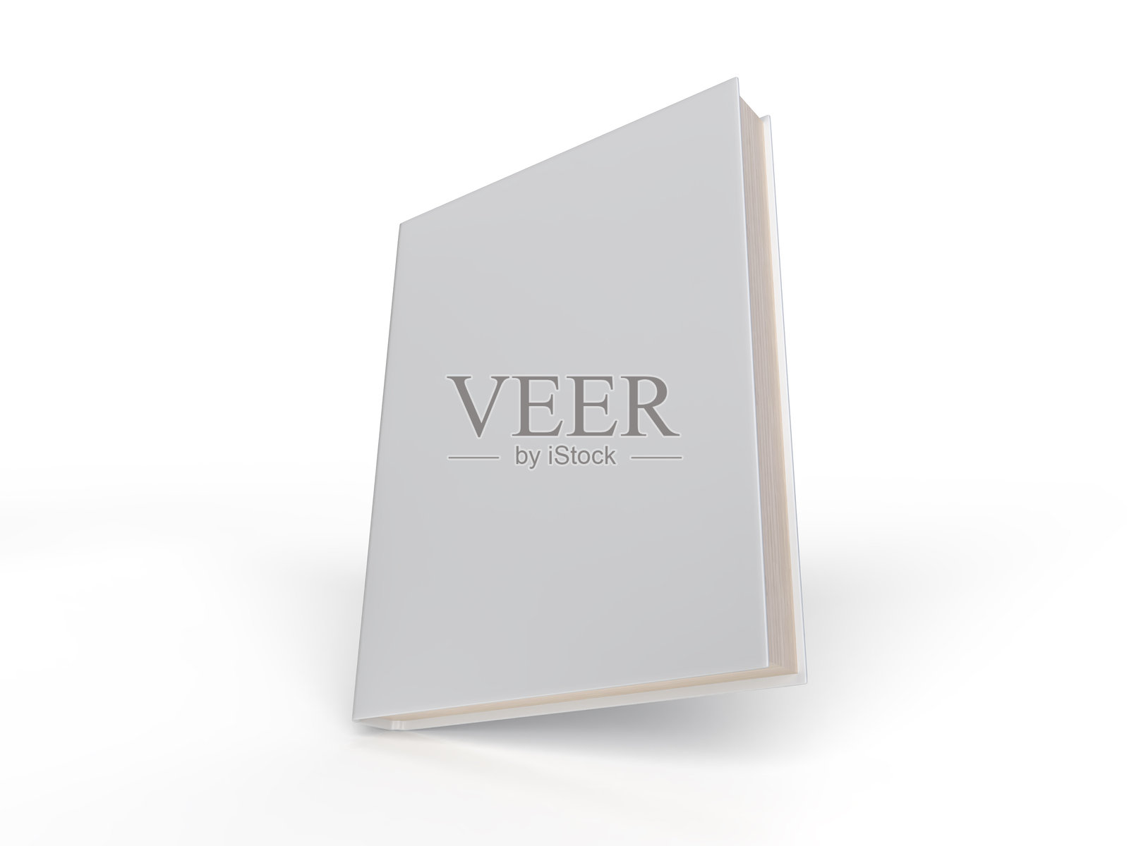 空白杂志或书籍样稿设计，背景独立。用于展示出版商、笔记本、目录、小册子、杂志、日记、日志、手册、作品集或出版物的封面模板。照片摄影图片