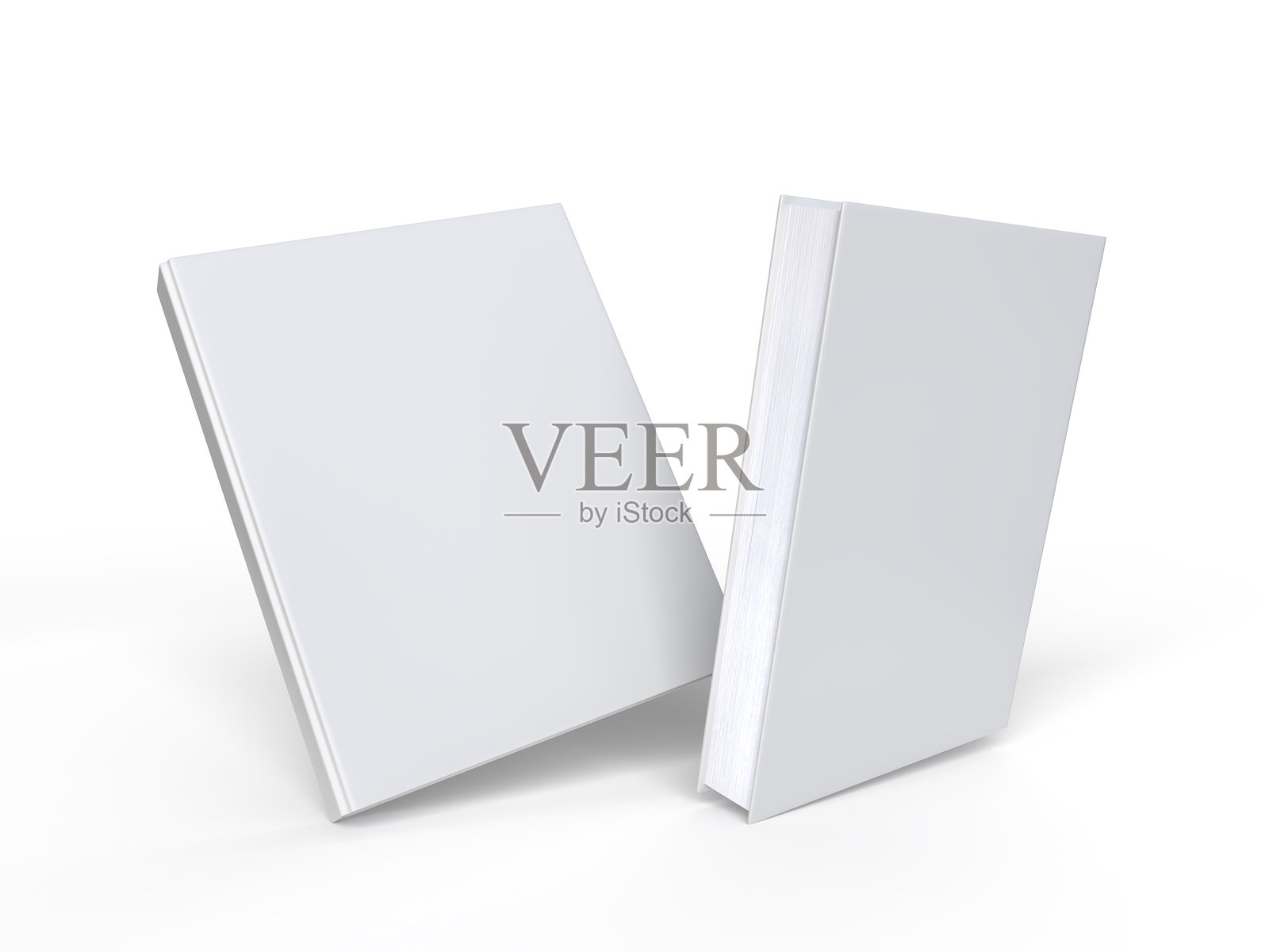 空白杂志或书籍样稿设计，背景独立。用于展示出版商、笔记本、目录、小册子、杂志、日记、日志、手册、作品集或出版物的模板封面。照片摄影图片