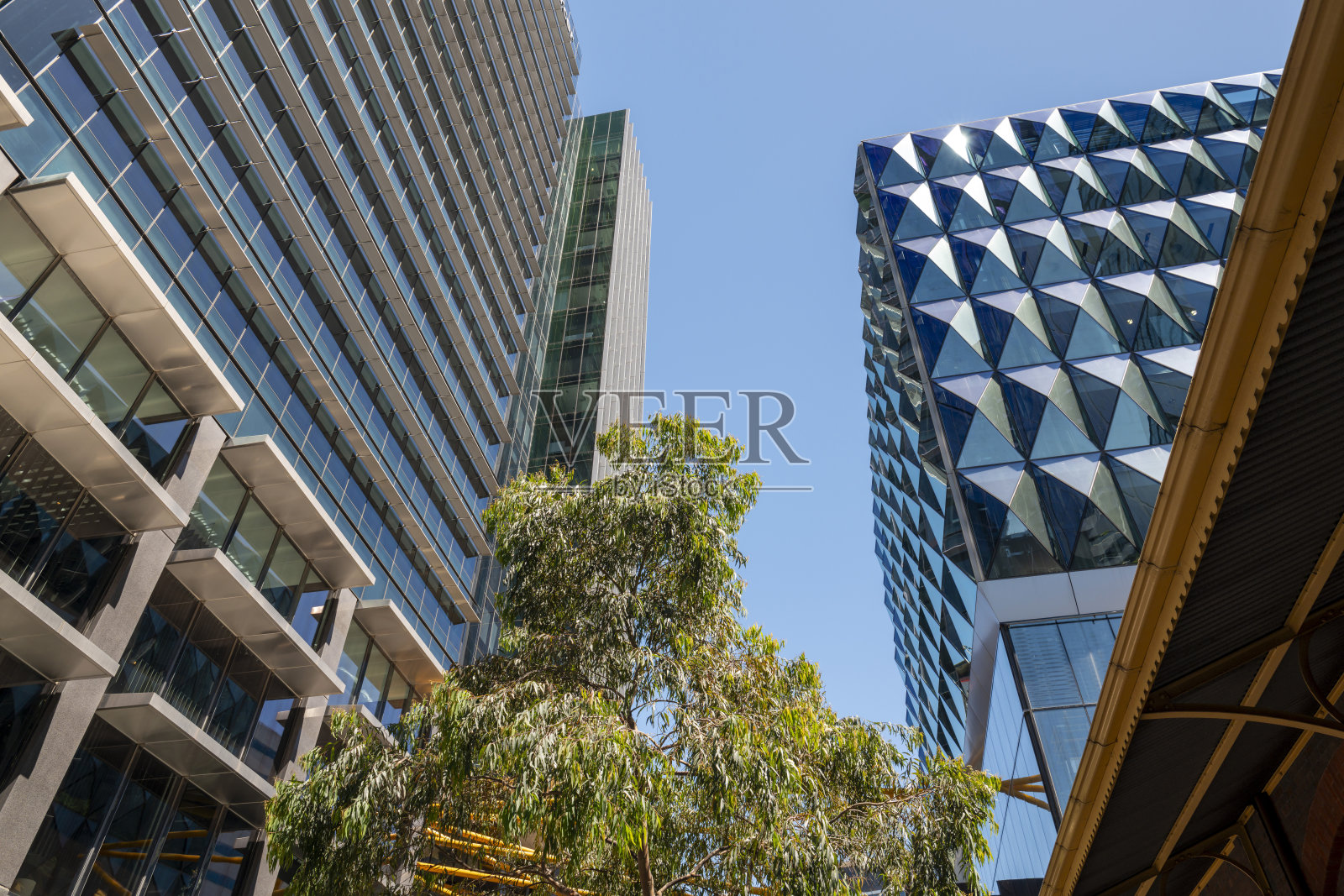 澳大利亚墨尔本中央商务区照片摄影图片