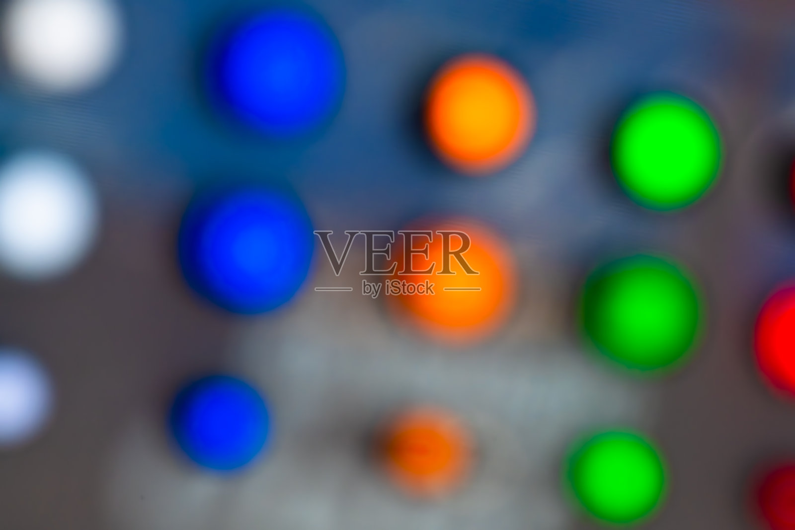 虚化的彩色灯光背景照片摄影图片