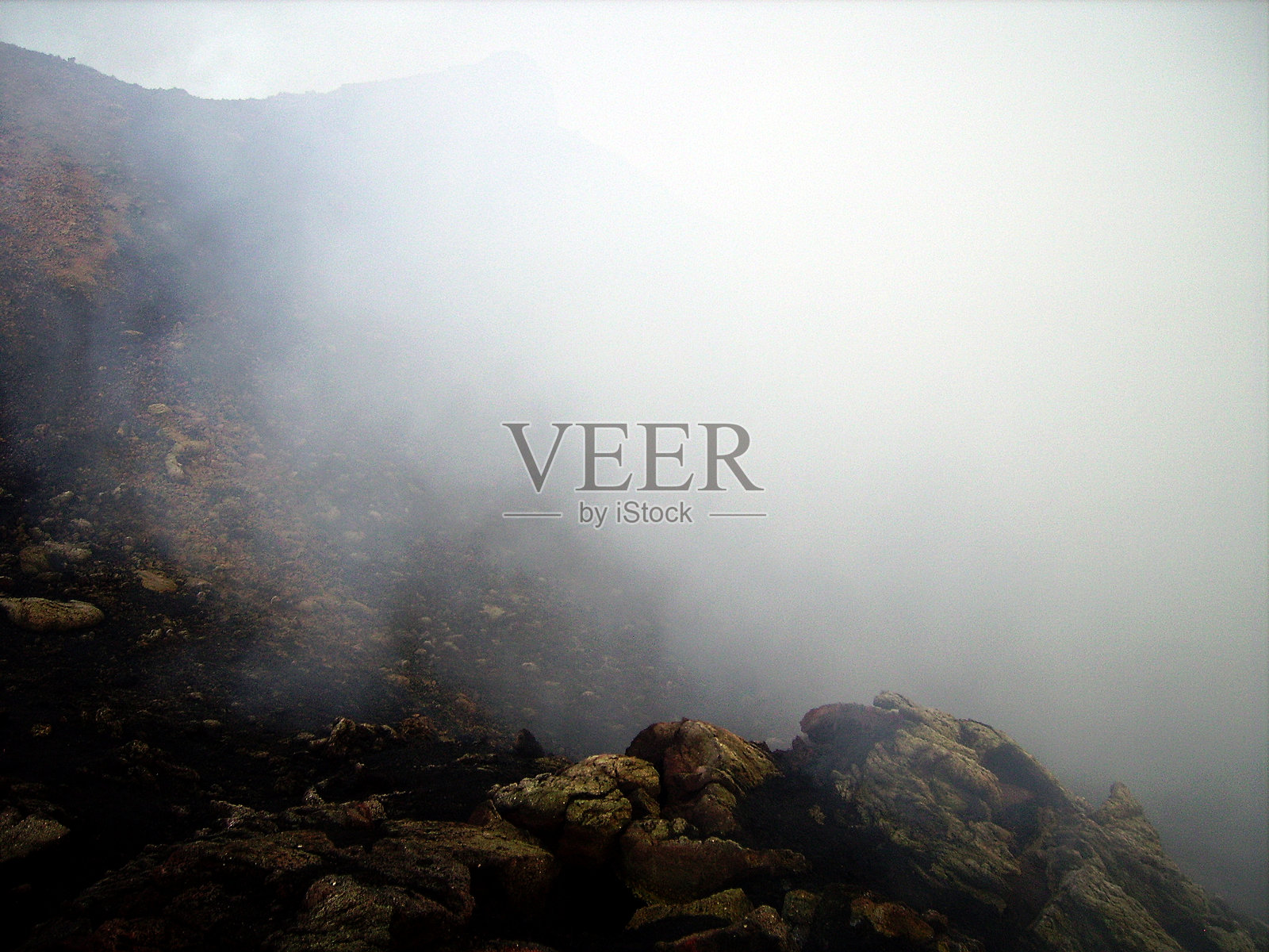 危地马拉帕卡亚火山口照片摄影图片