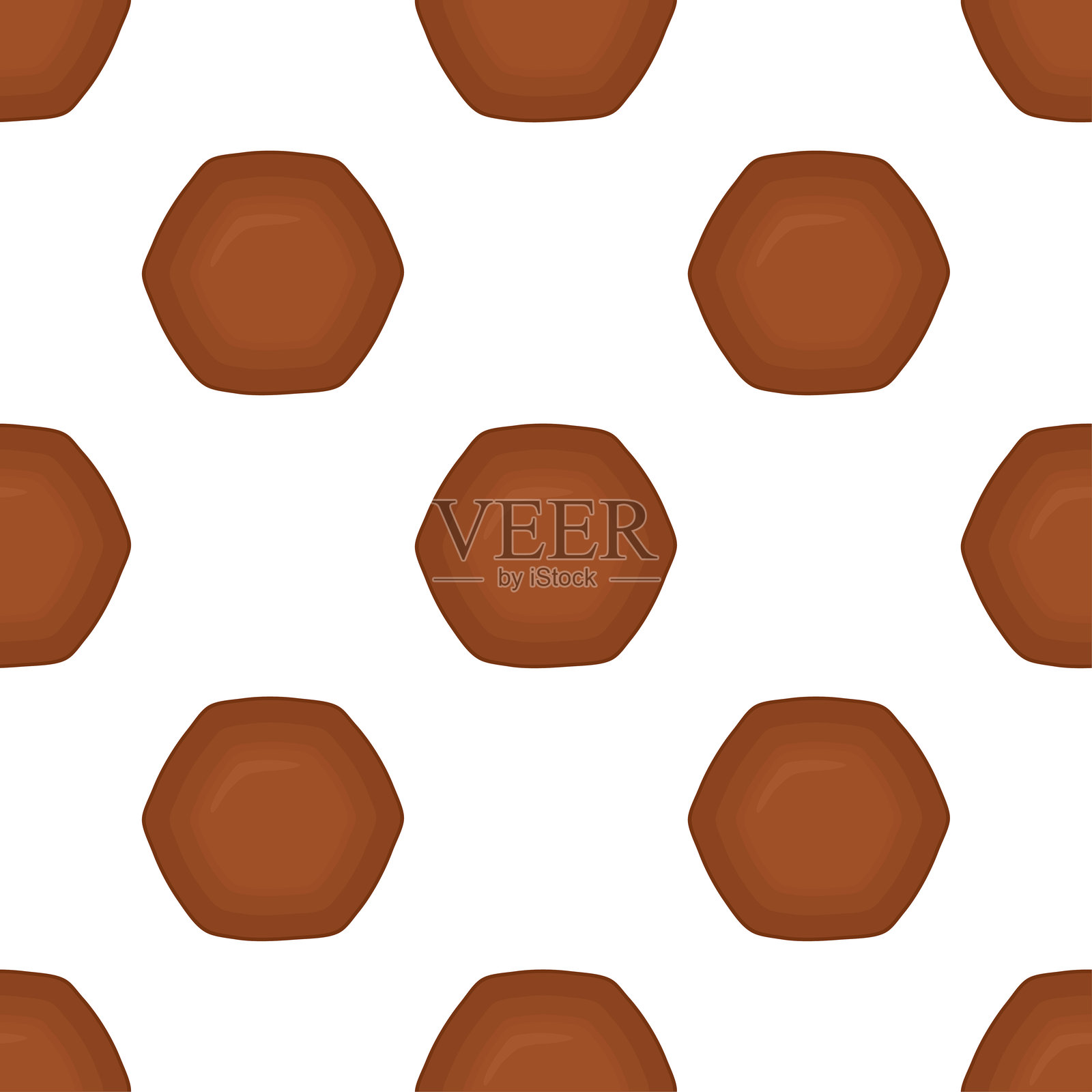 自制饼干的不同口味图案插画图片素材