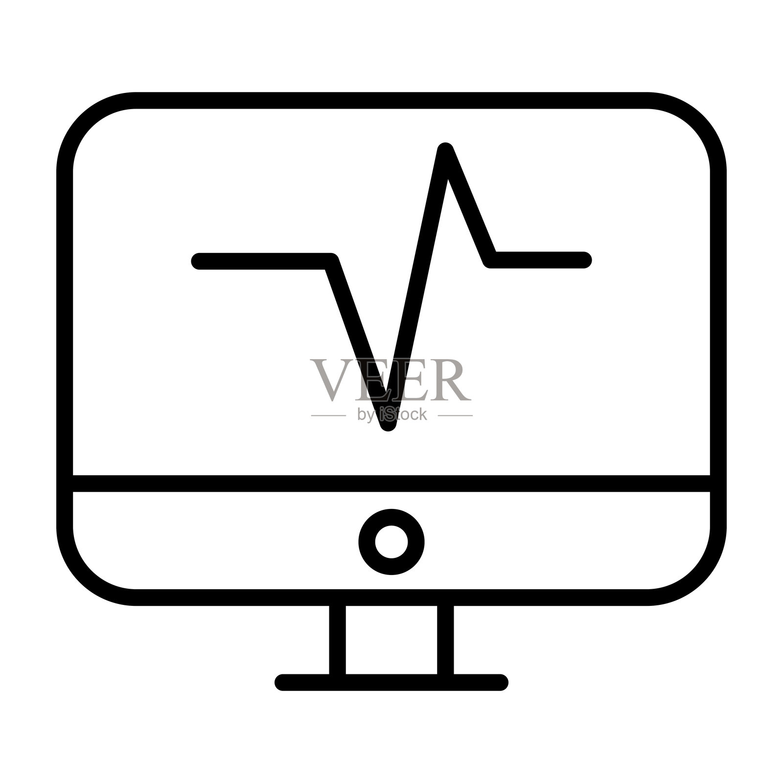 安全系统图标插画图片素材