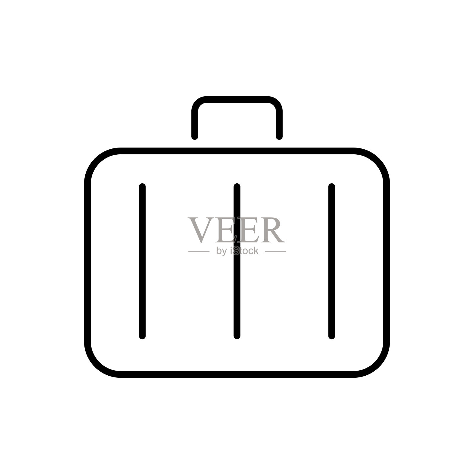 行李图标插画图片素材