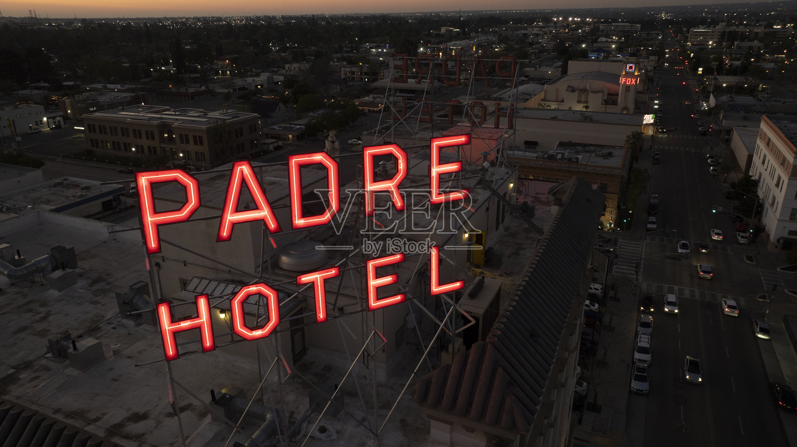 加利福尼亚州贝克斯菲尔德的帕德雷酒店照片摄影图片