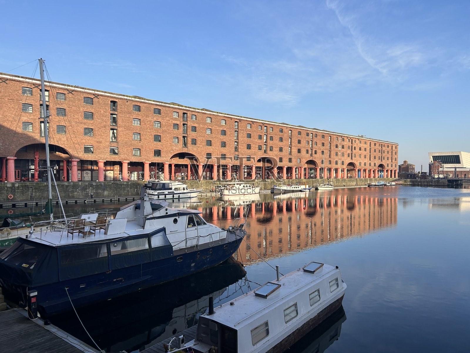 阿尔伯特码头照片摄影图片