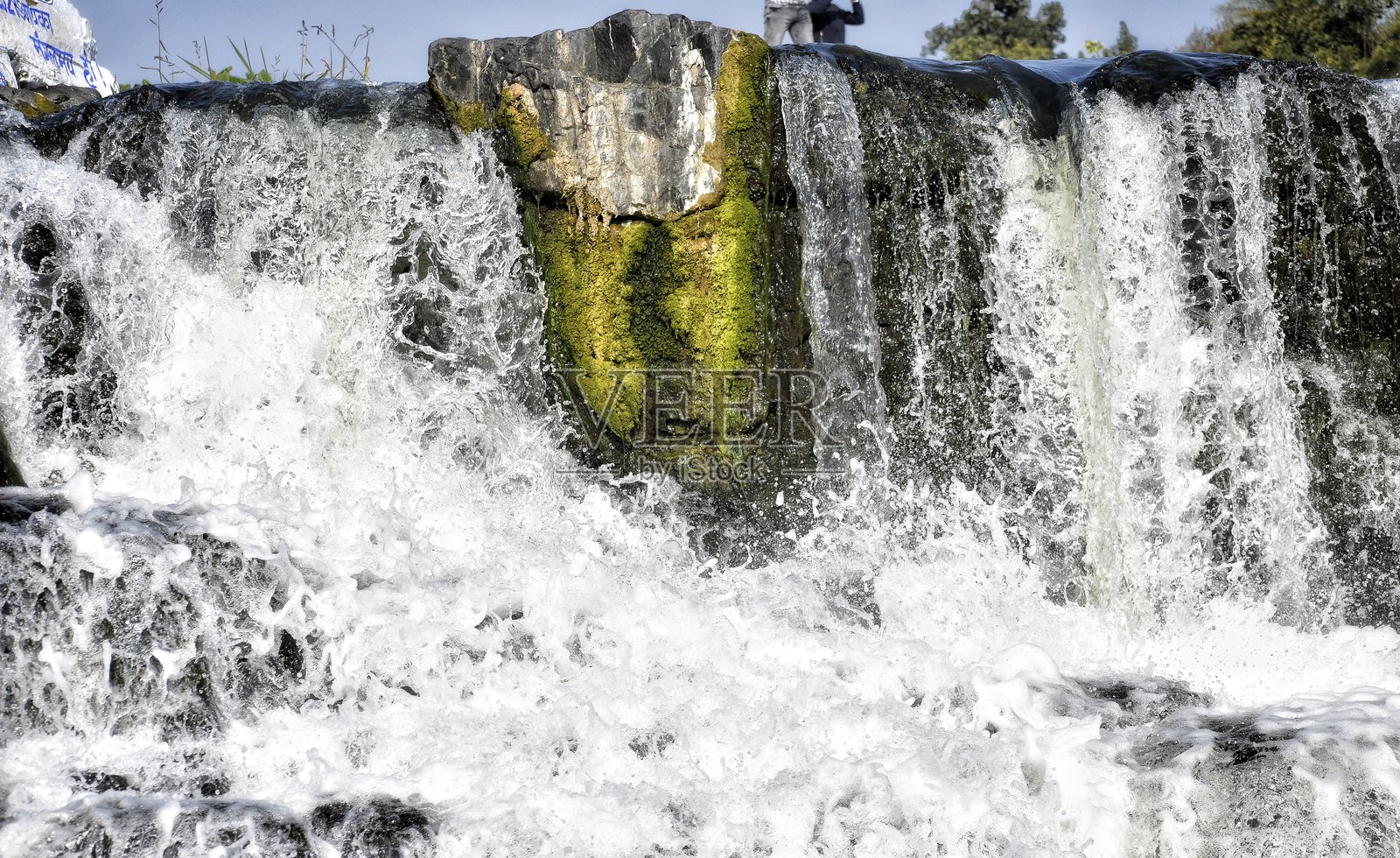 小瀑布照片摄影图片