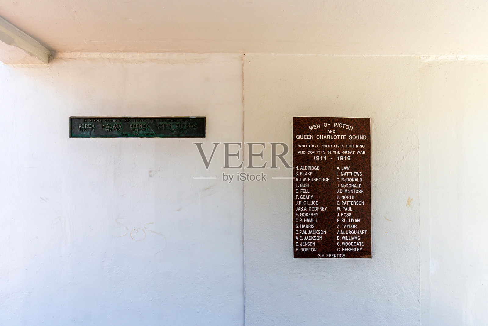 纪念士兵牺牲的战争纪念牌照片摄影图片