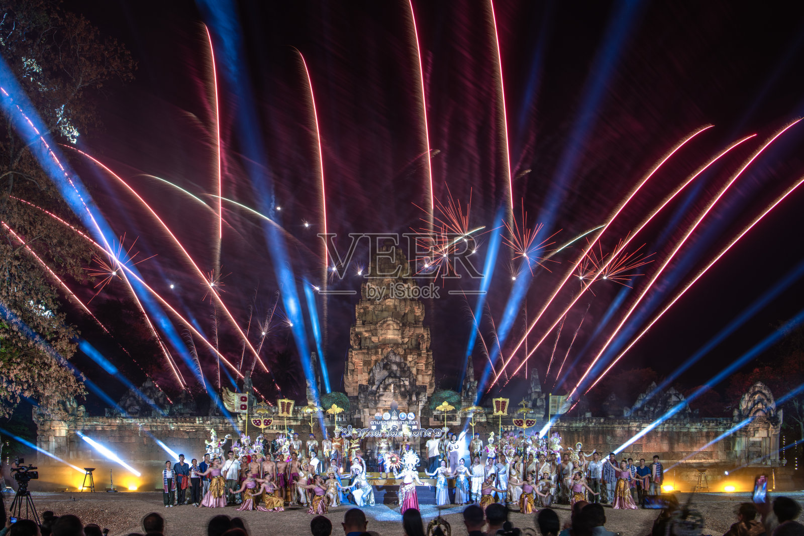 萨多克·科克·托姆节在萨多克·科克·托姆历史公园举行照片摄影图片