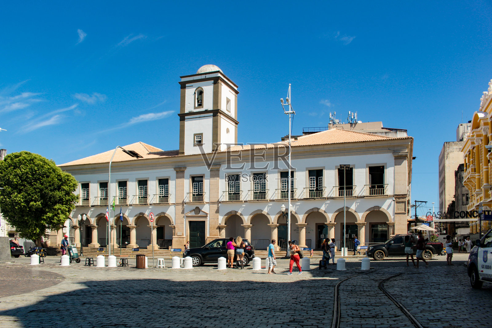 萨尔瓦多市政厅照片摄影图片