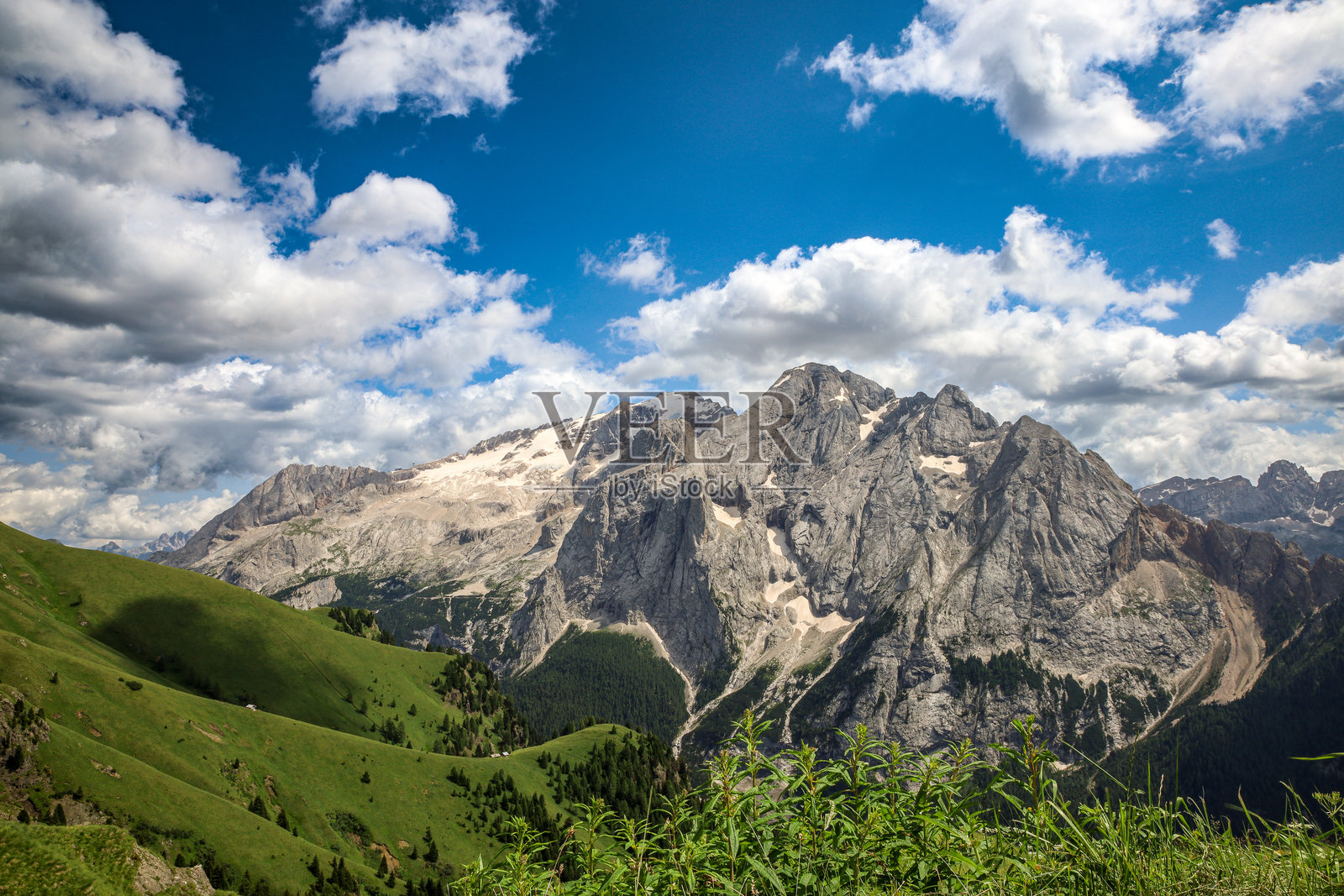 令人惊叹的多洛米蒂山脉照片摄影图片