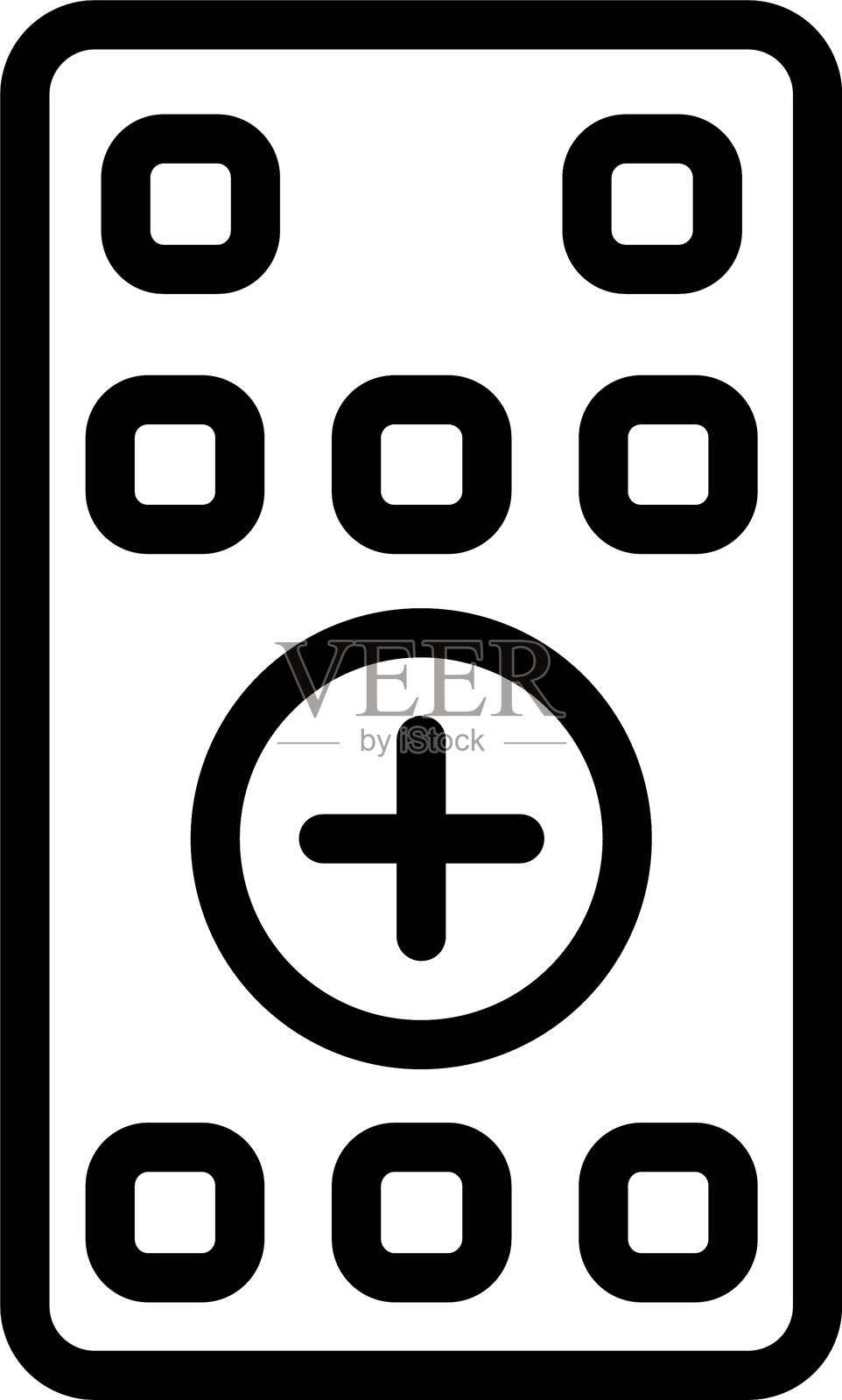 遥控器插画图片素材