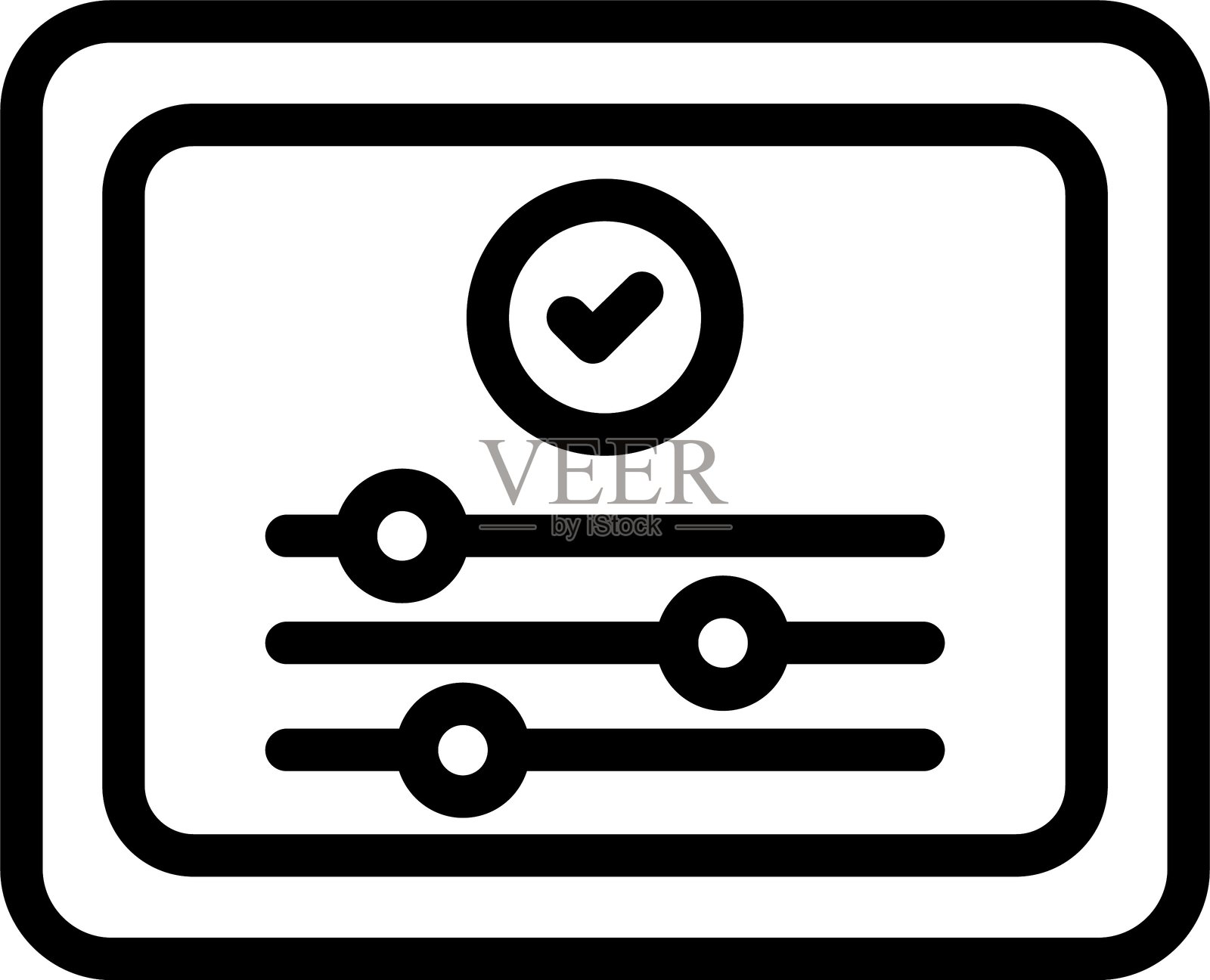 信息面板插画图片素材