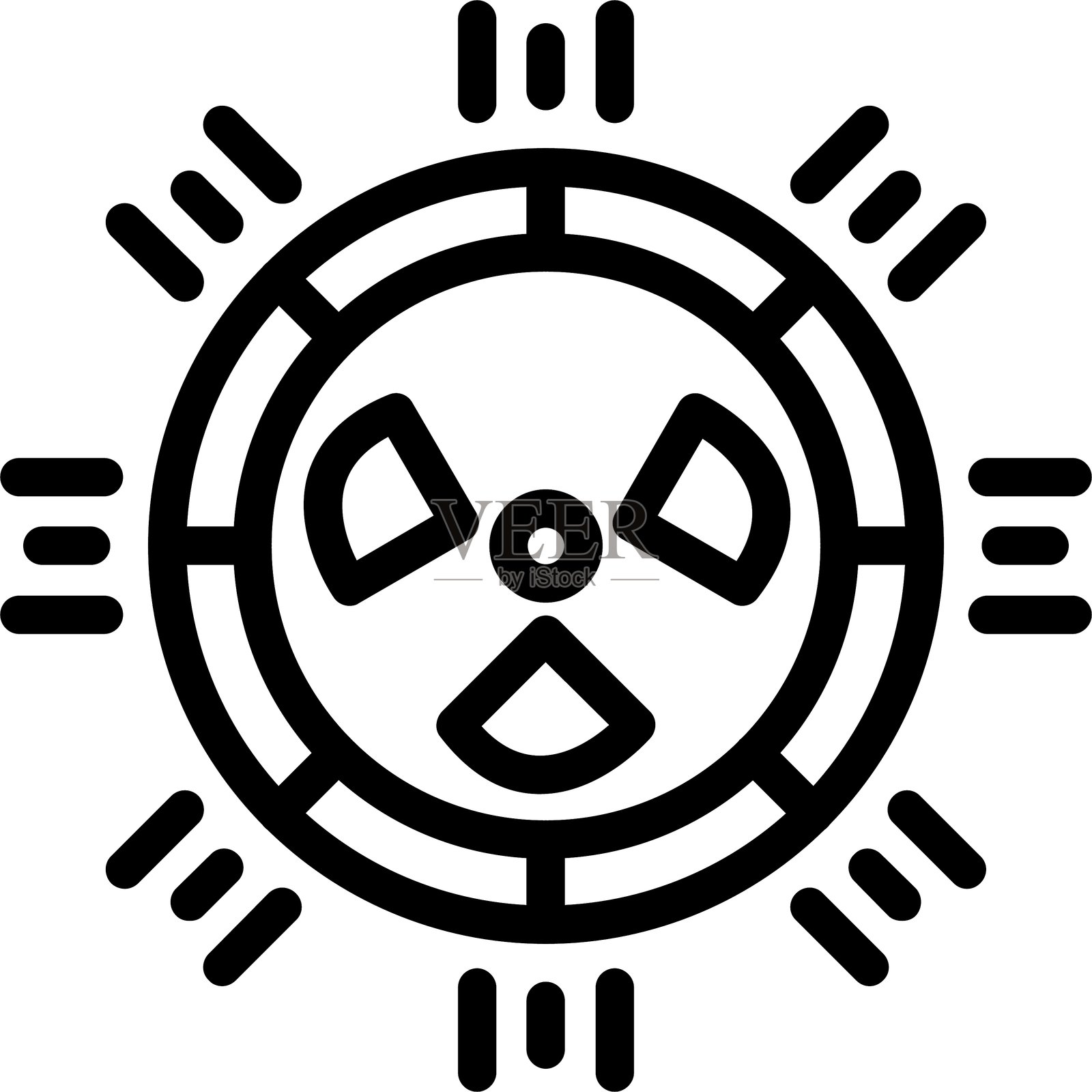 核能插画图片素材