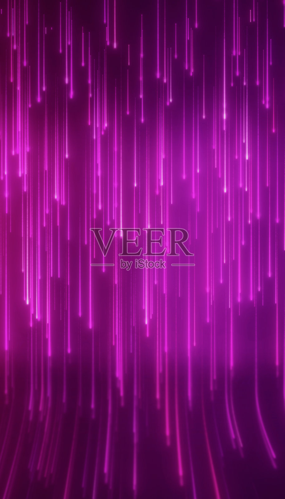 垂直的荧光紫色线条插图。照片摄影图片