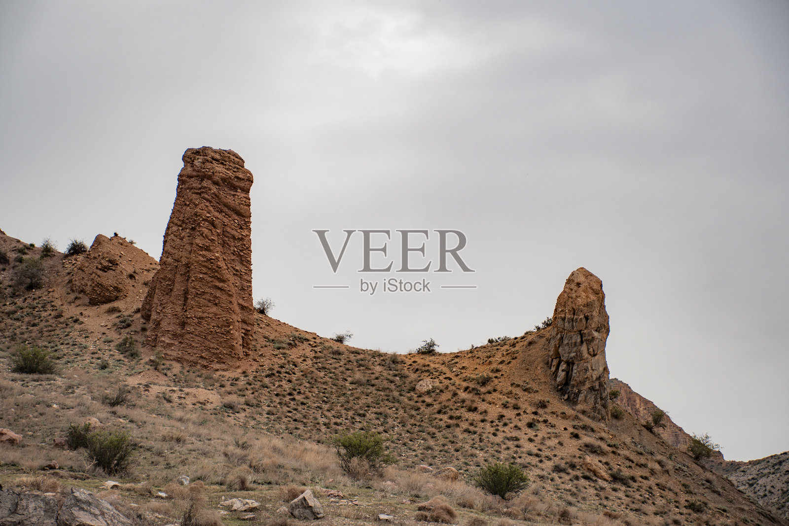 春季美丽的峡谷徒步旅行照片摄影图片