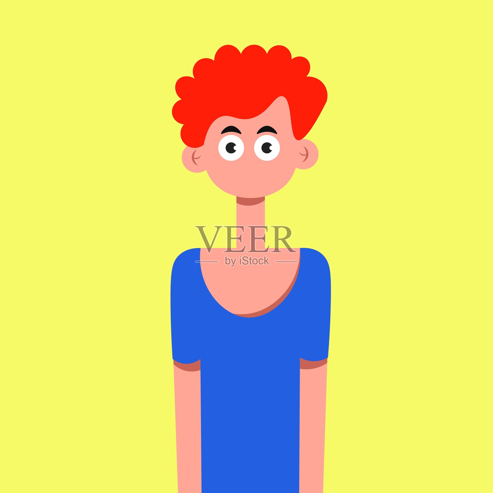 女孩角色插画图片素材