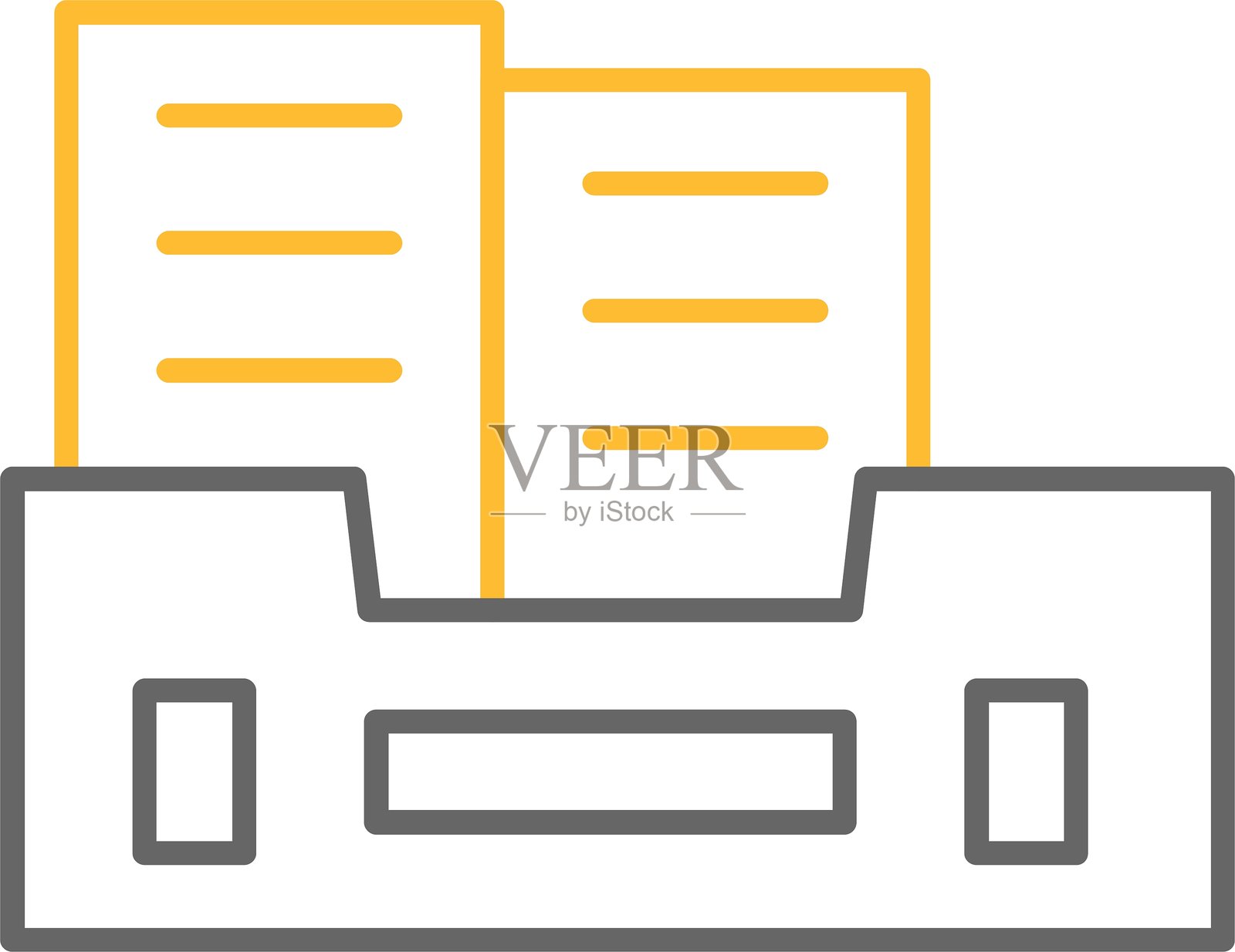 档案图标插画图片素材