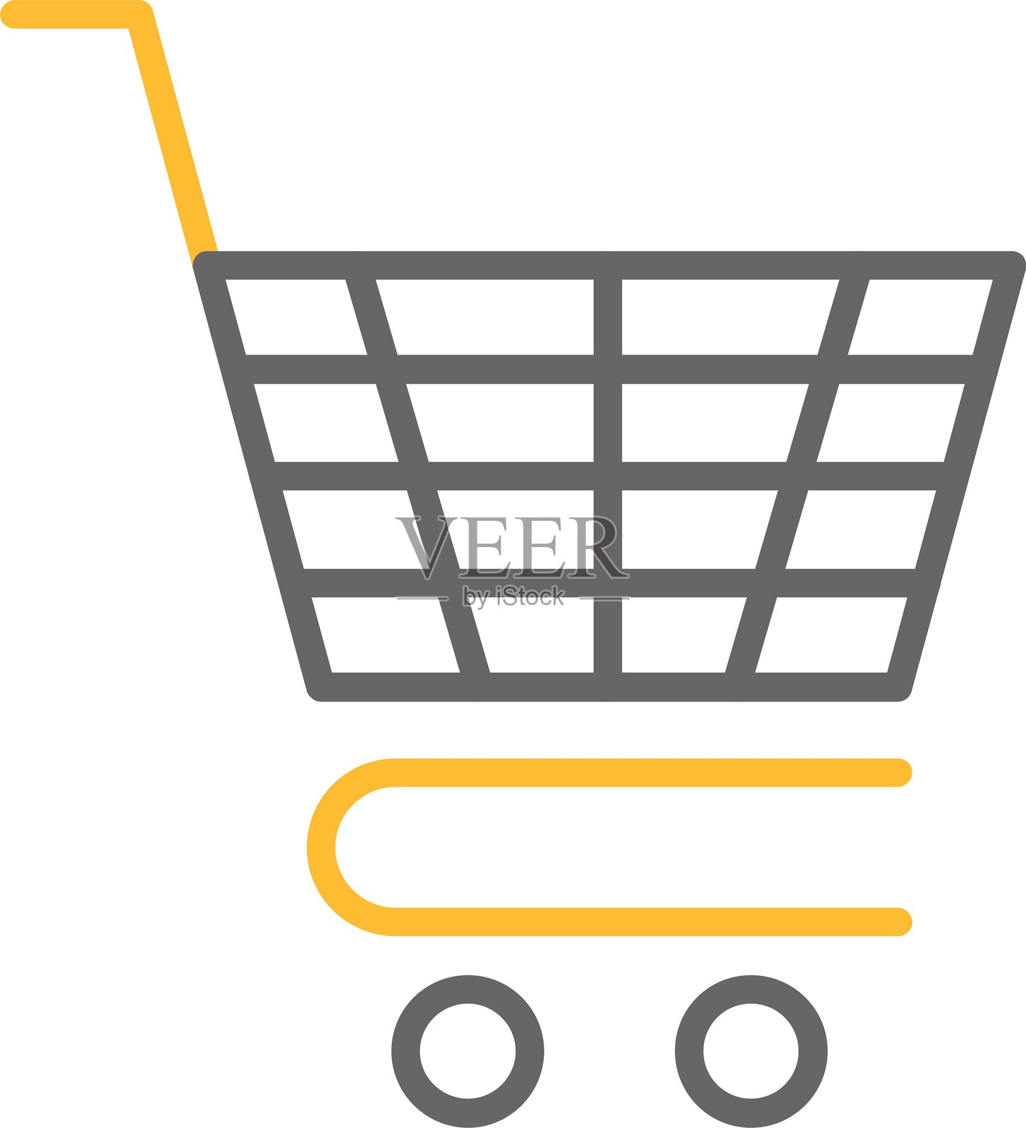 购物车图标插画图片素材