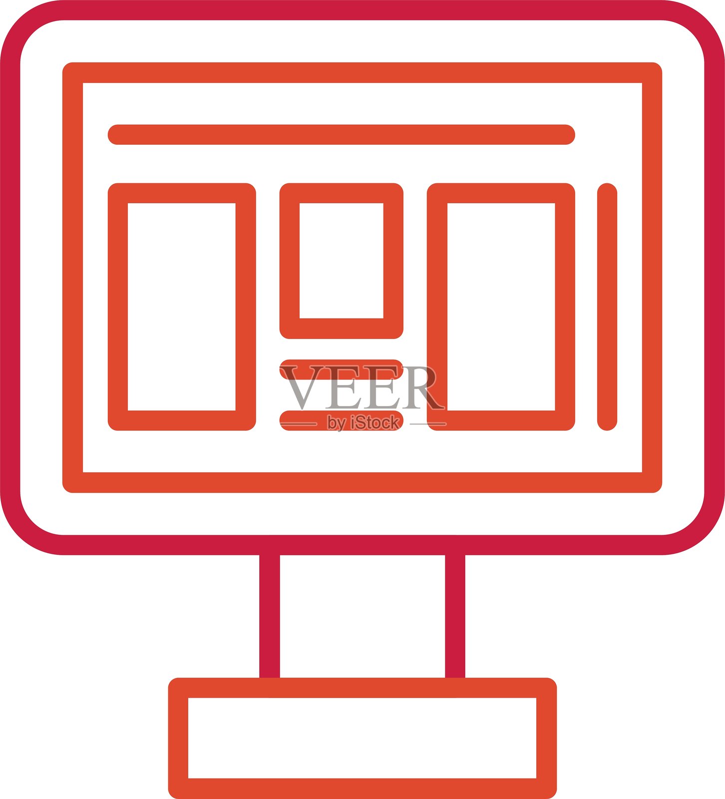 情绪板图标插画图片素材