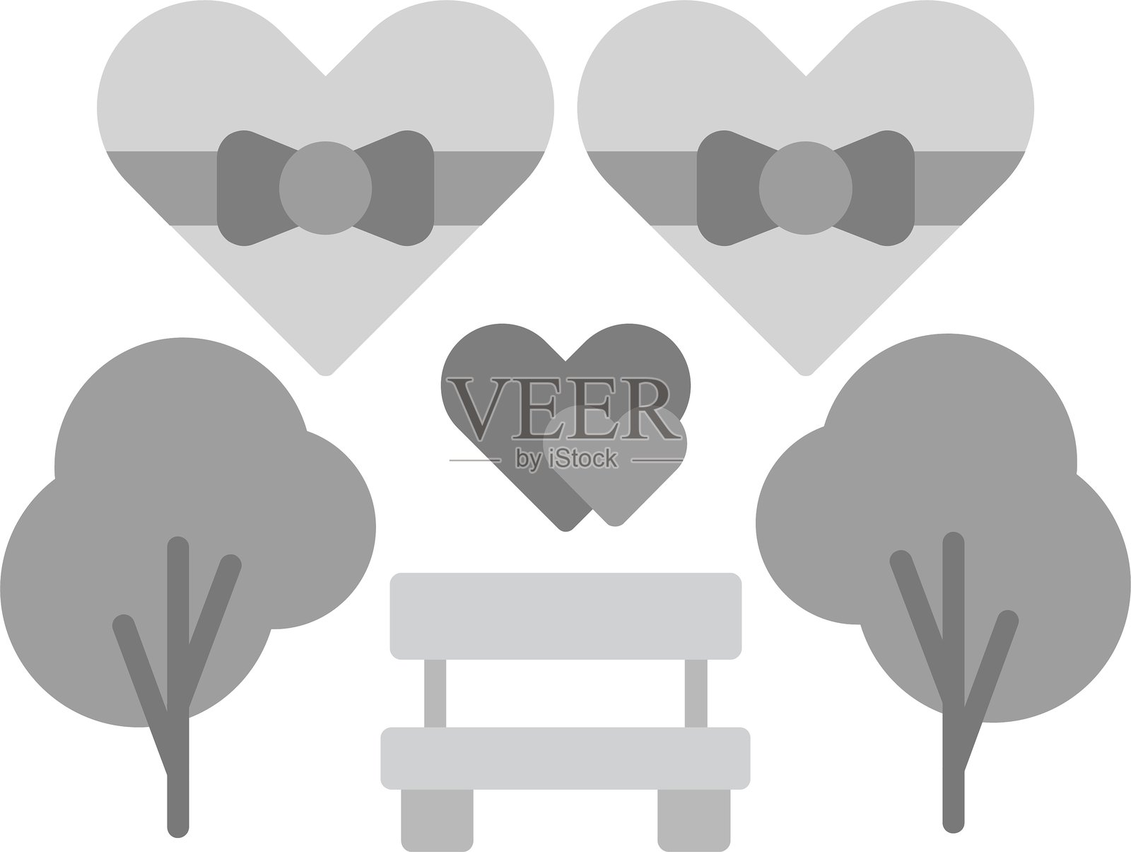 公园图标插画图片素材