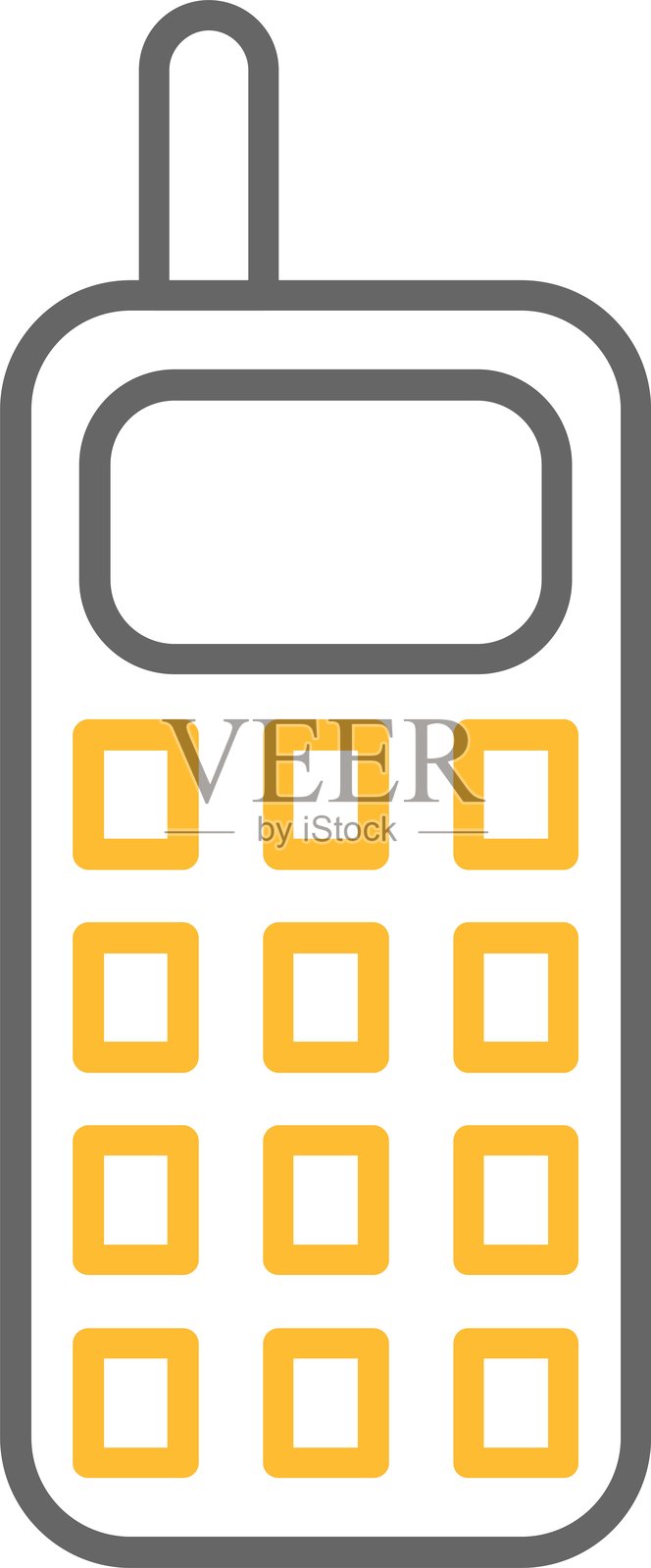 电话图标插画图片素材