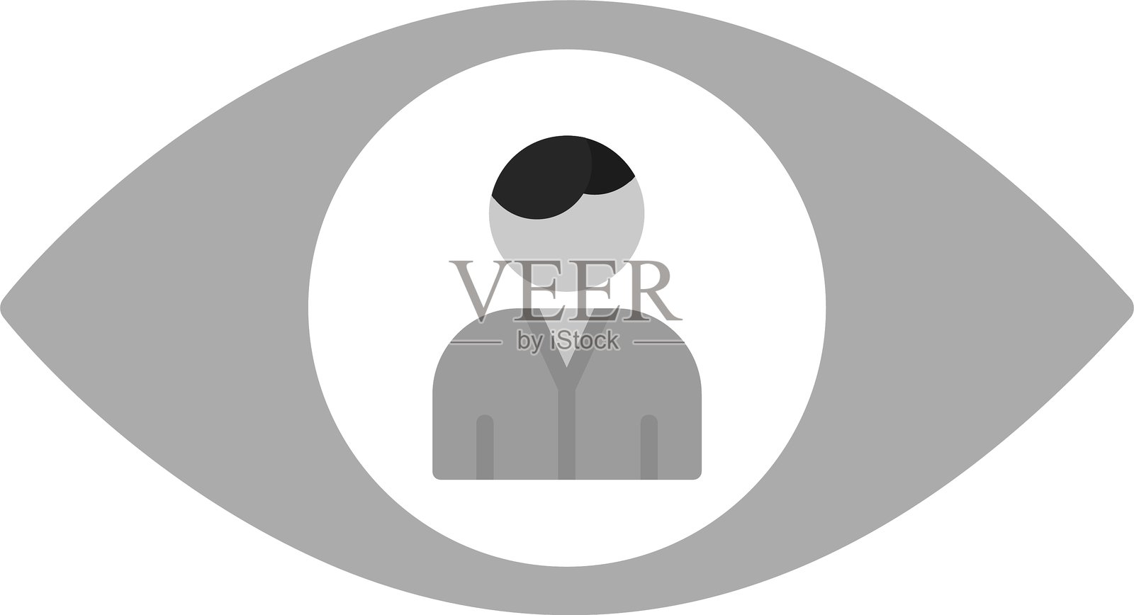 可见性图标插画图片素材