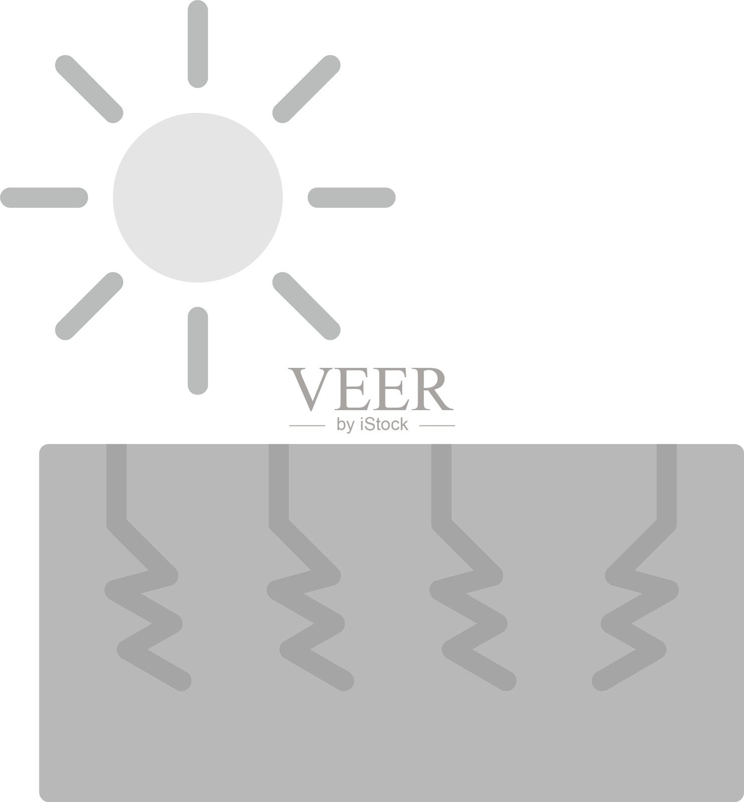 太阳图标插画图片素材