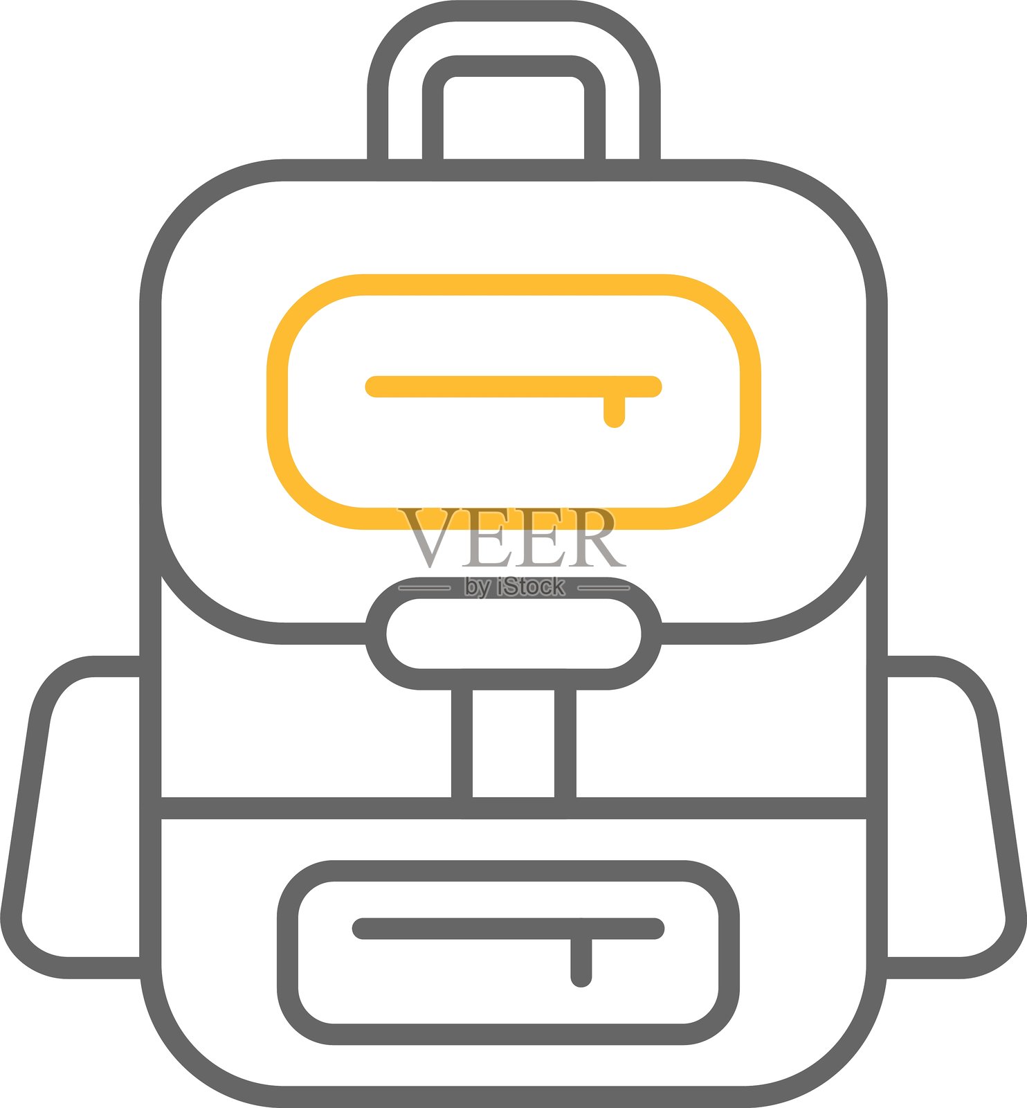 背包图标插画图片素材