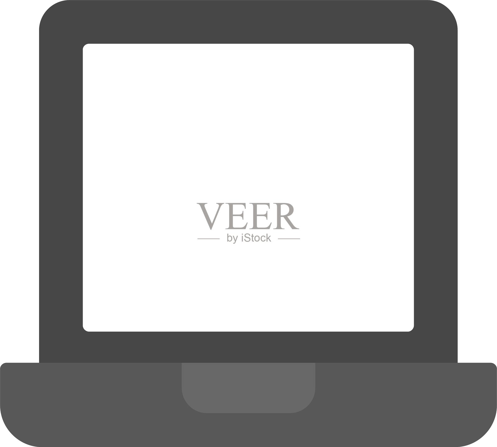 笔记本电脑图标插画图片素材