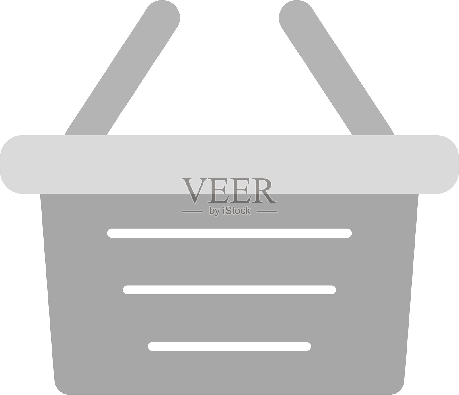 购物篮图标插画图片素材